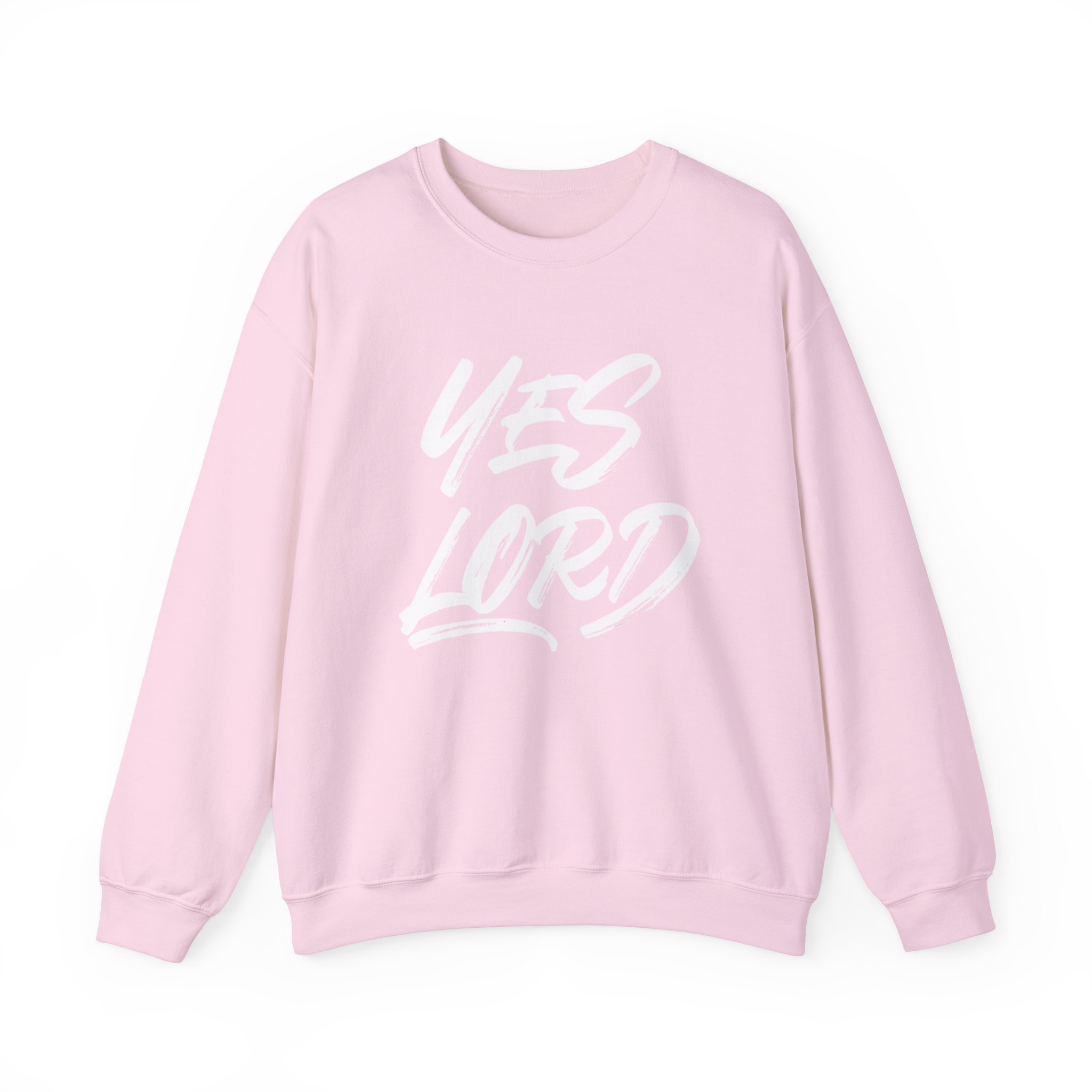 Yes Lord Unisex Heavy Blend™ Crewneck Sweatshirt product thumbnail image Yes Lord Unisex Heavy Blend™ Crewneck Sweatshirt product thumbnail image