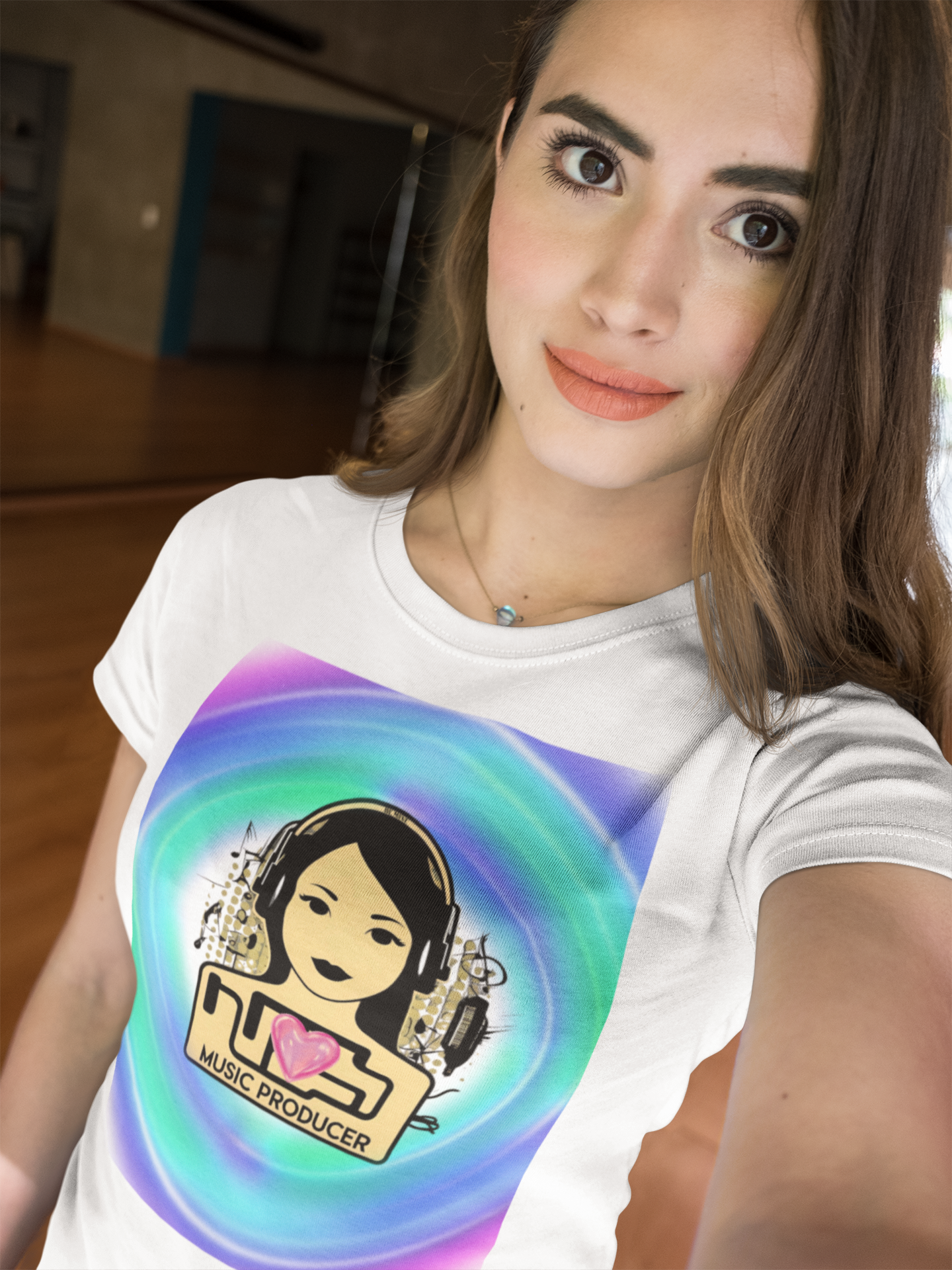 Unisex Music Producer T-Shirt - Fun Graphic Tee for Creatives product thumbnail image