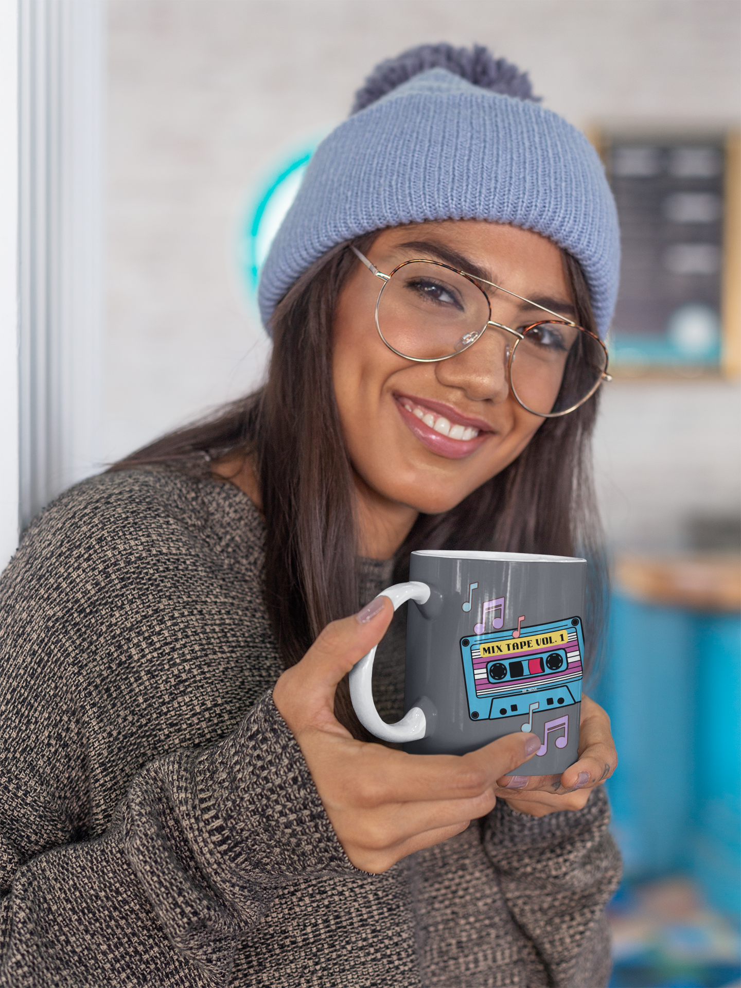 Retro Music Cassette Ceramic Mug - Perfect for Music Lovers & Gift Giving product thumbnail image Retro Music Cassette Ceramic Mug - Perfect for Music Lovers & Gift Giving product thumbnail image