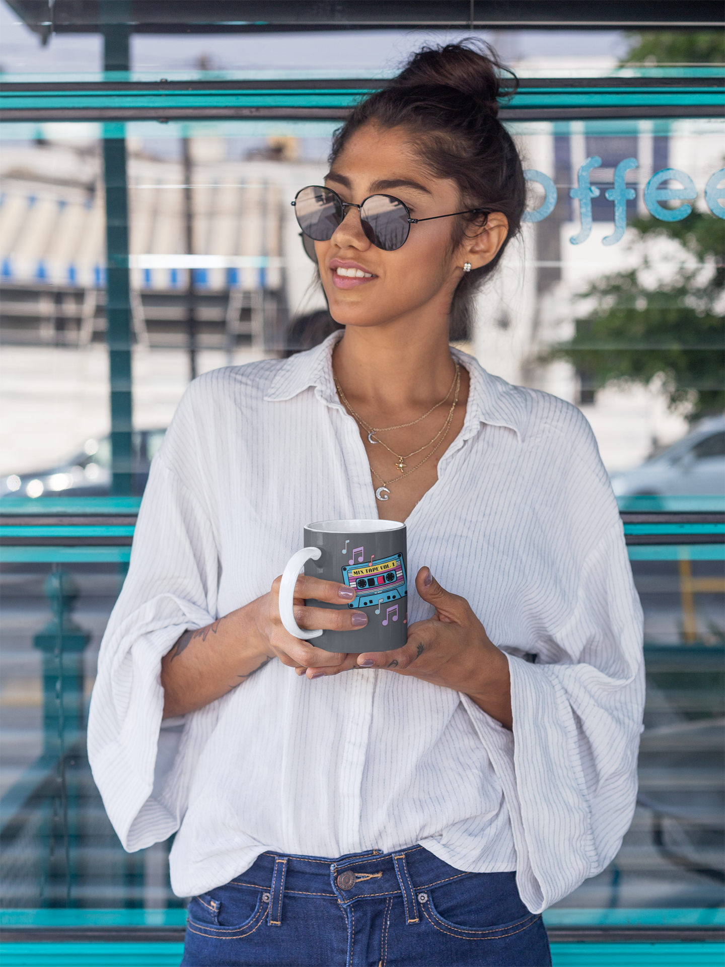 Retro Music Cassette Ceramic Mug - Perfect for Music Lovers & Gift Giving product thumbnail image Retro Music Cassette Ceramic Mug - Perfect for Music Lovers & Gift Giving product thumbnail image