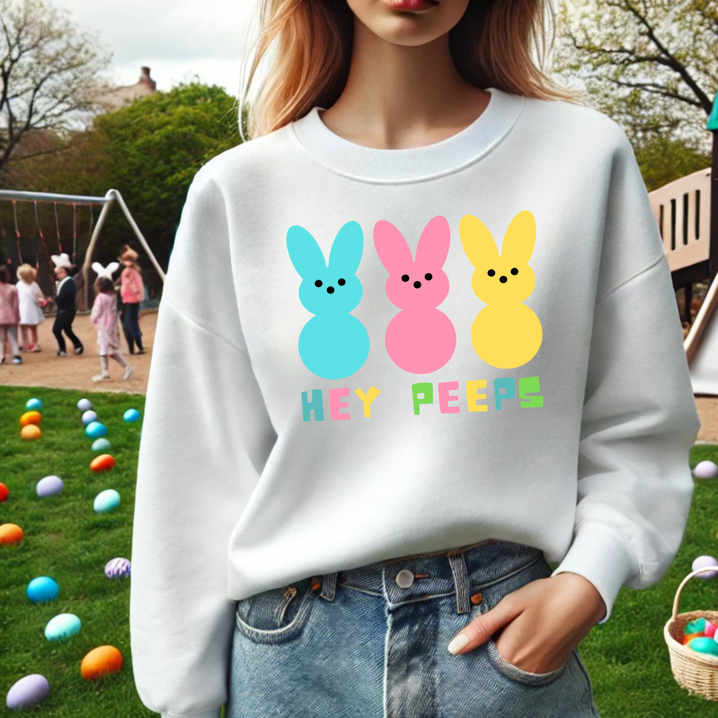 Unisex Midweight Softstyle Fleece Crewneck Sweatshirt product thumbnail image