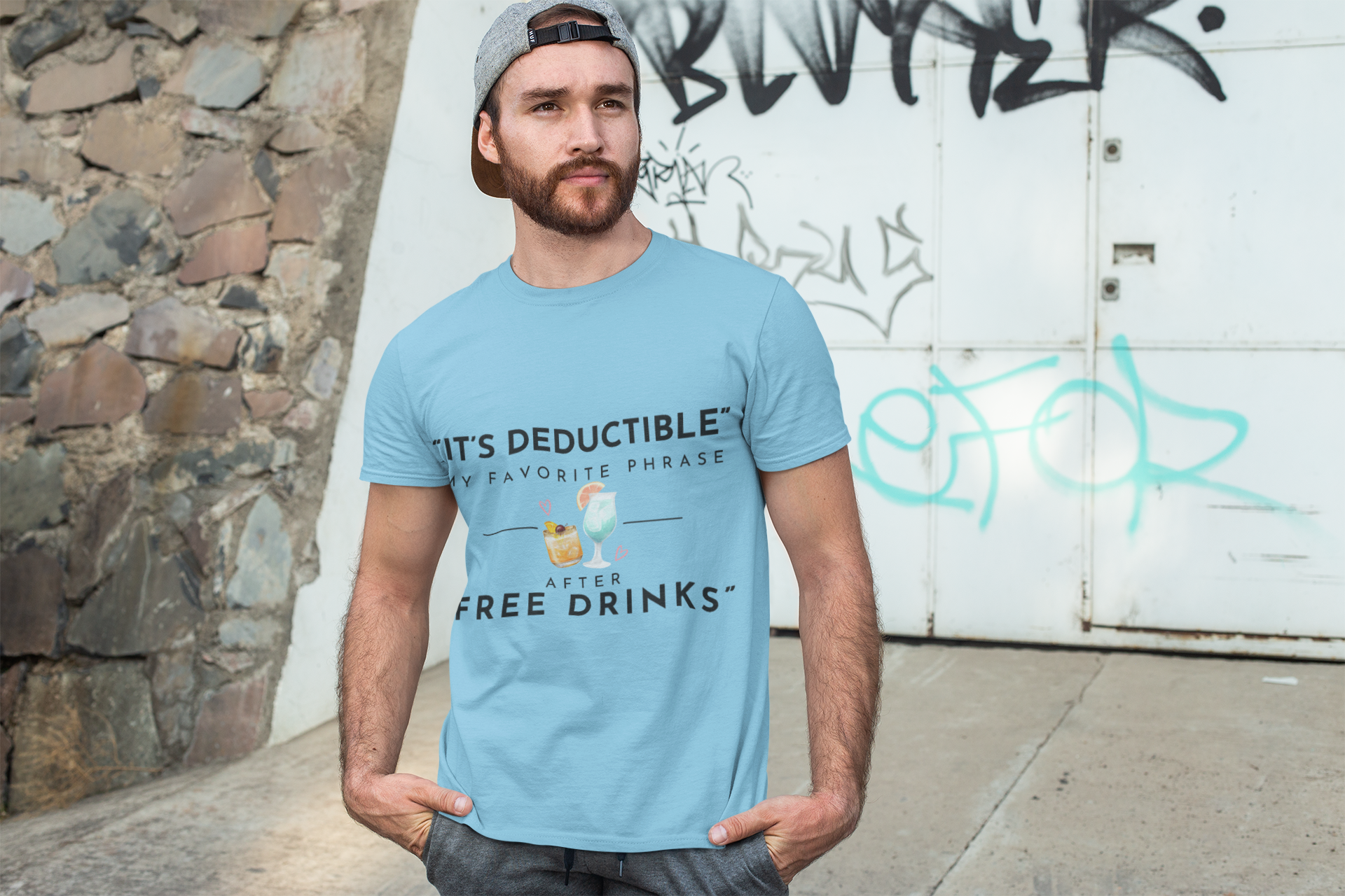 "It's Deductible" - Funny Finance Quote Unisex Softstyle T-Shirt product thumbnail image