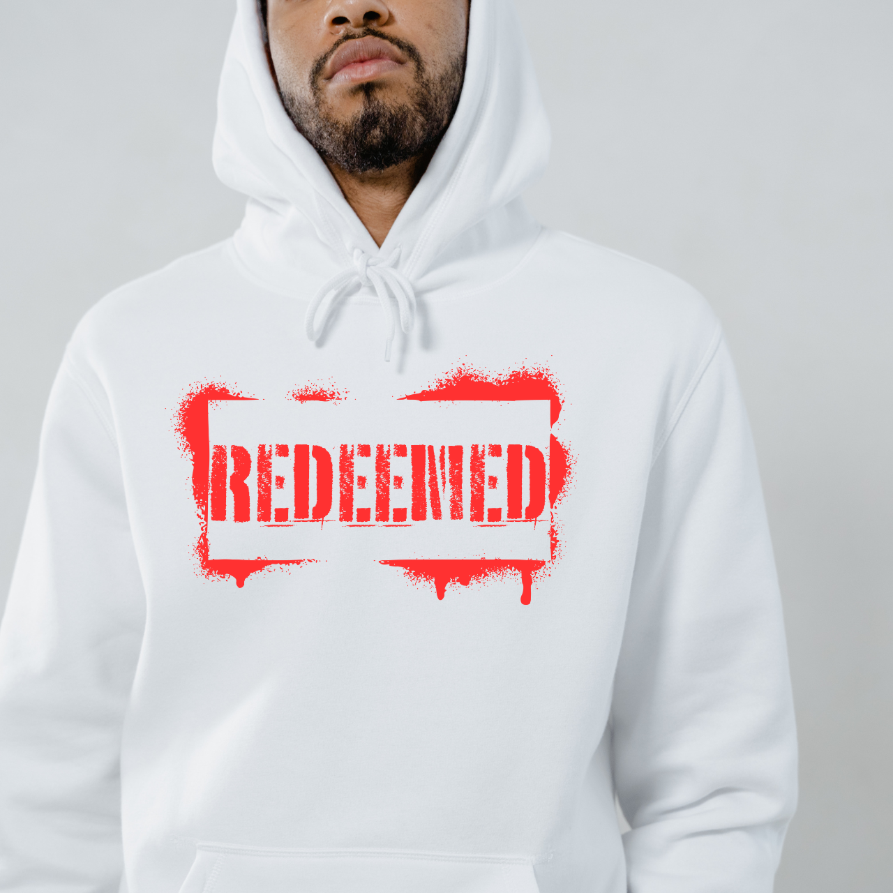 Redeemed Unisex Midweight Softstyle Fleece Hoodie product thumbnail image Redeemed Unisex Midweight Softstyle Fleece Hoodie product thumbnail image