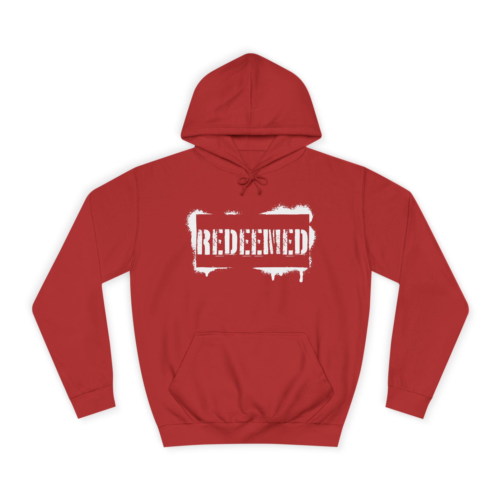 Redeemed Unisex College Hoodie product thumbnail image Redeemed Unisex College Hoodie product thumbnail image