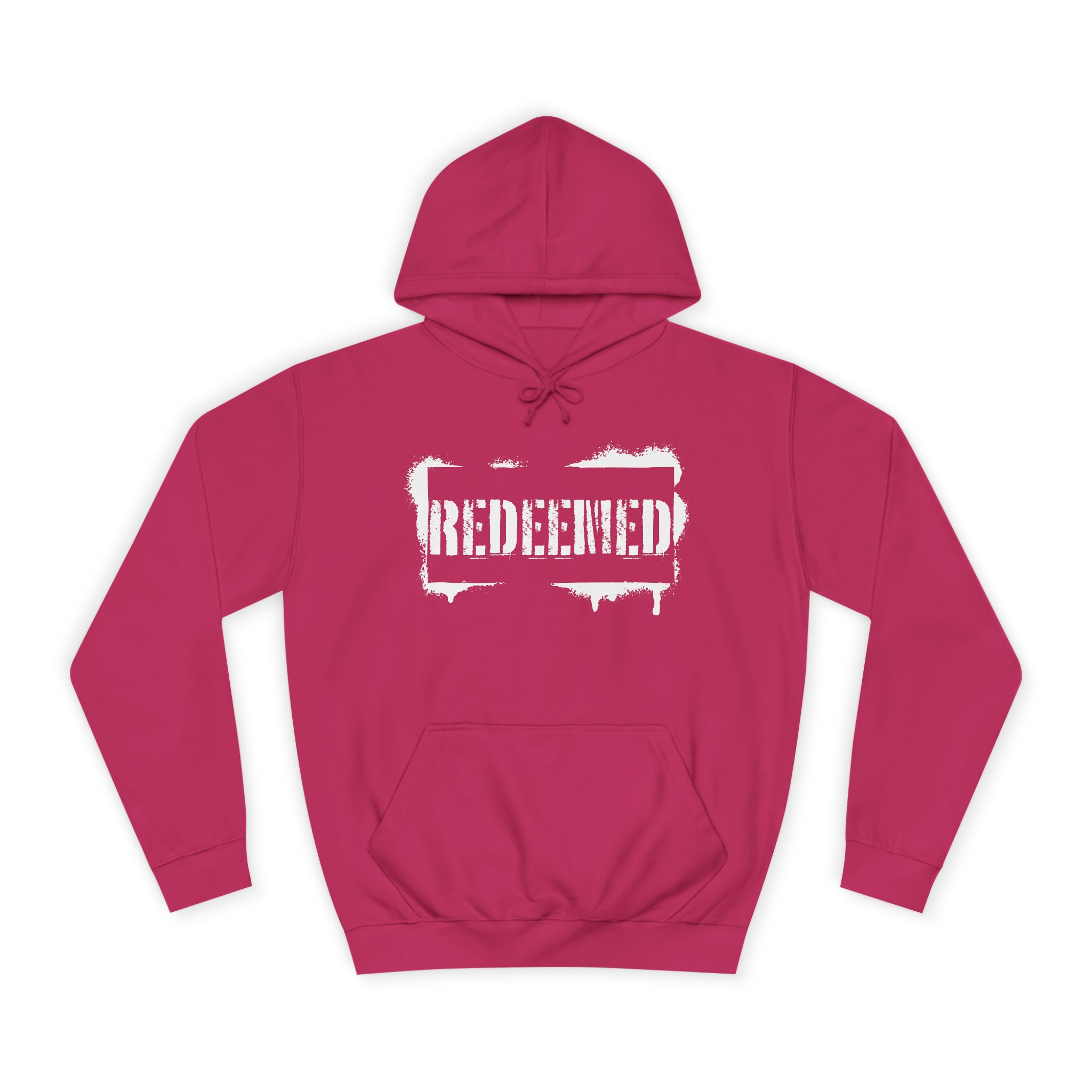 Redeemed Unisex College Hoodie product thumbnail image Redeemed Unisex College Hoodie product thumbnail image