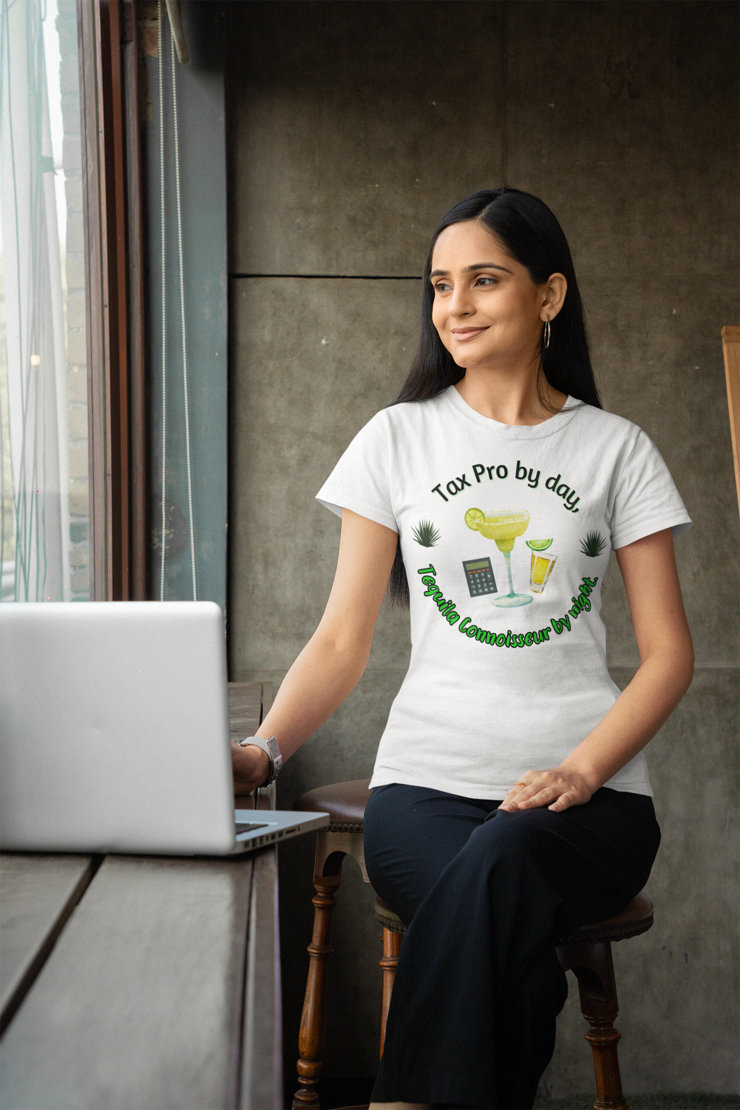 Tax Pro by Day, Tequila Connoisseur by Night Unisex Softstyle T-Shirt product thumbnail image