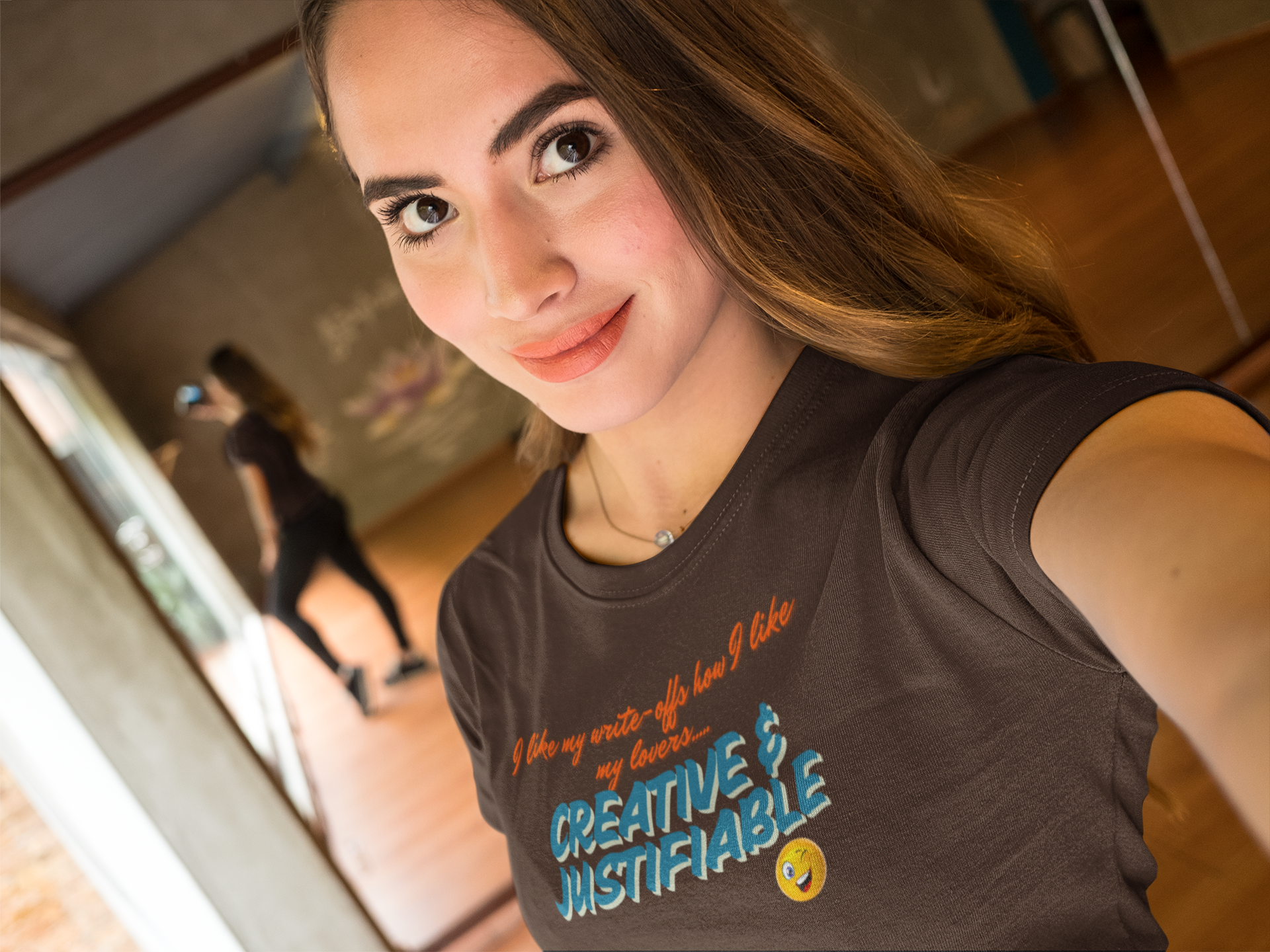 Creative &amp; Justifiable Unisex Softstyle T-Shirt - Funny Financial Tshirt product thumbnail image