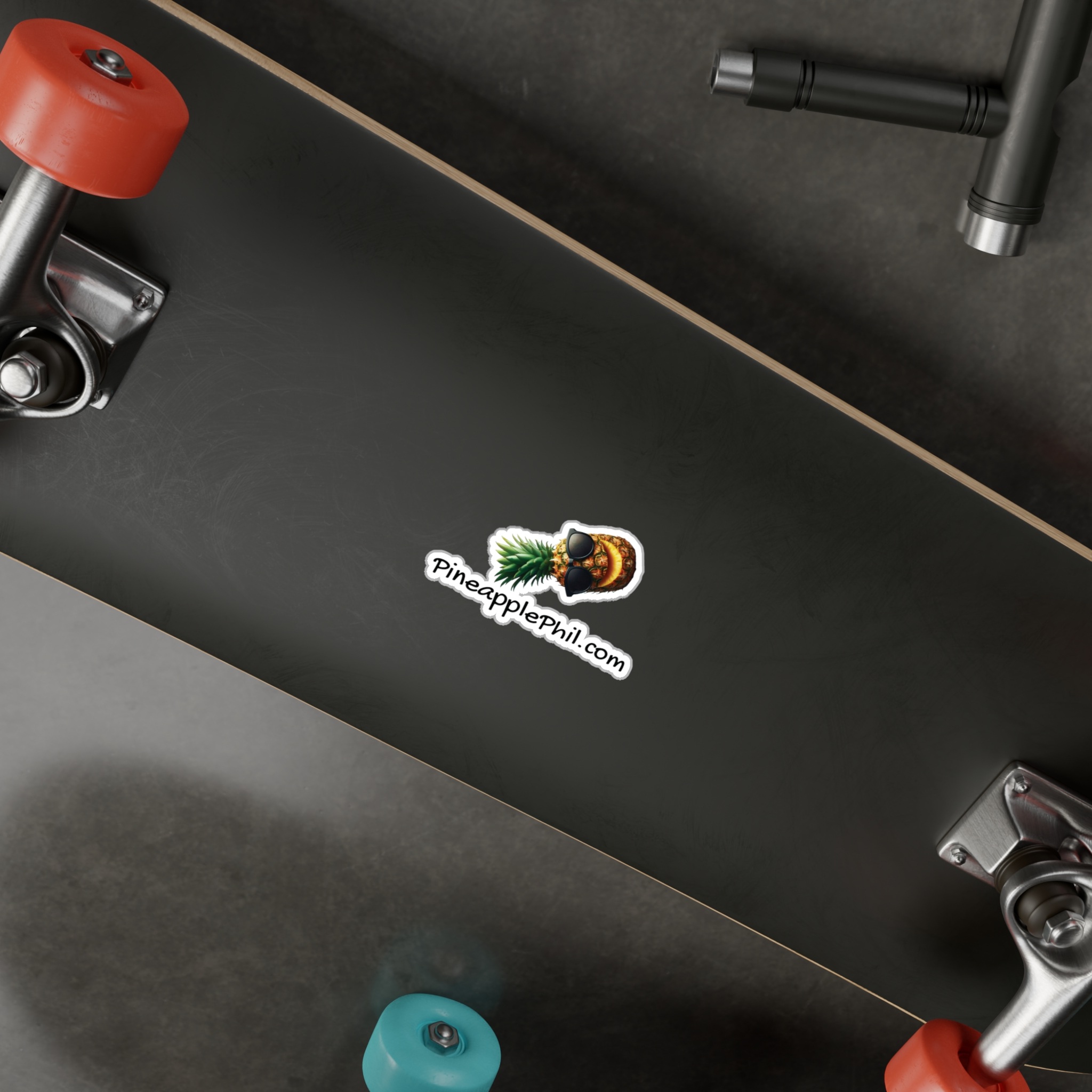 Cool Pineapple Kiss-Cut Vinyl Decals - Fun Tropical Stickers for Personalization product thumbnail image Cool Pineapple Kiss-Cut Vinyl Decals - Fun Tropical Stickers for Personalization product thumbnail image