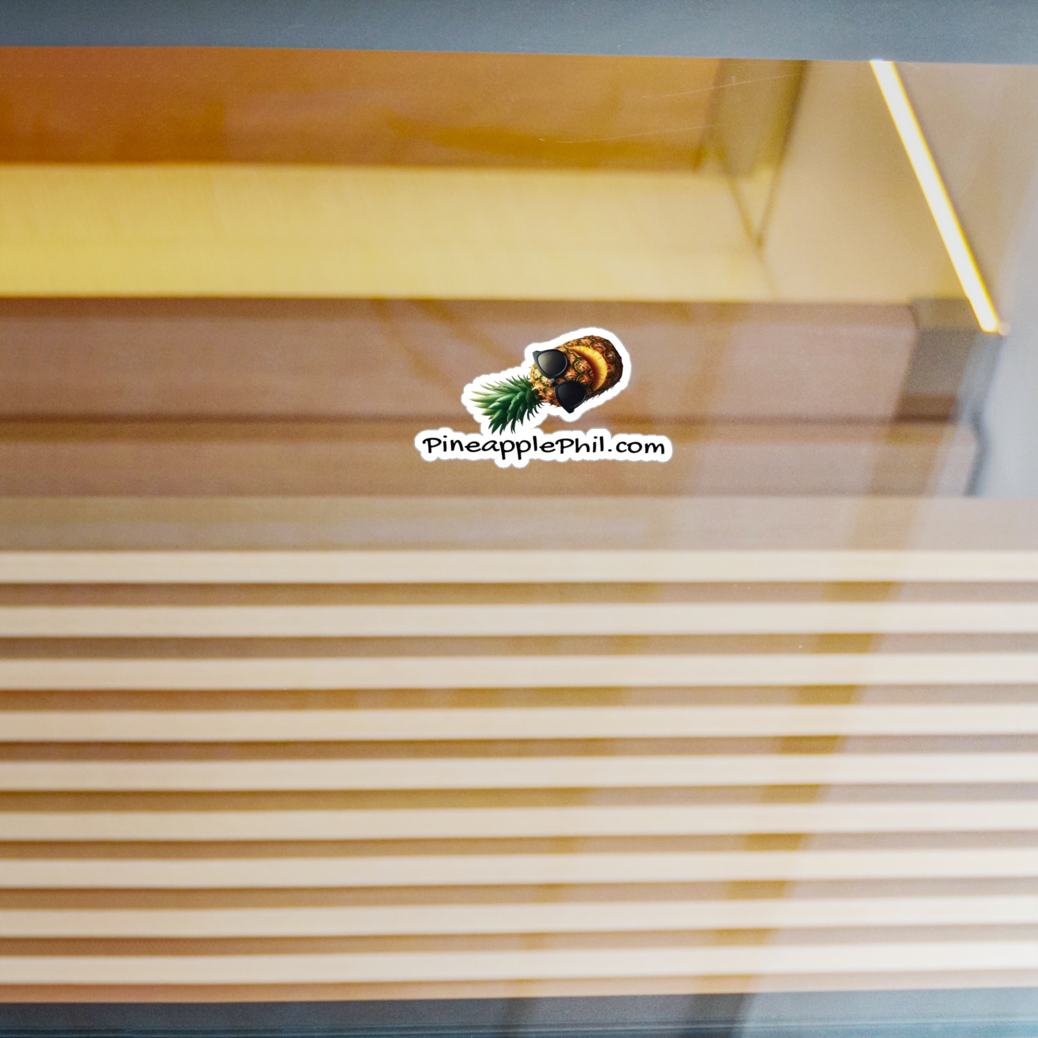 Cool Pineapple Kiss-Cut Vinyl Decals - Fun Tropical Stickers for Personalization product thumbnail image Cool Pineapple Kiss-Cut Vinyl Decals - Fun Tropical Stickers for Personalization product thumbnail image