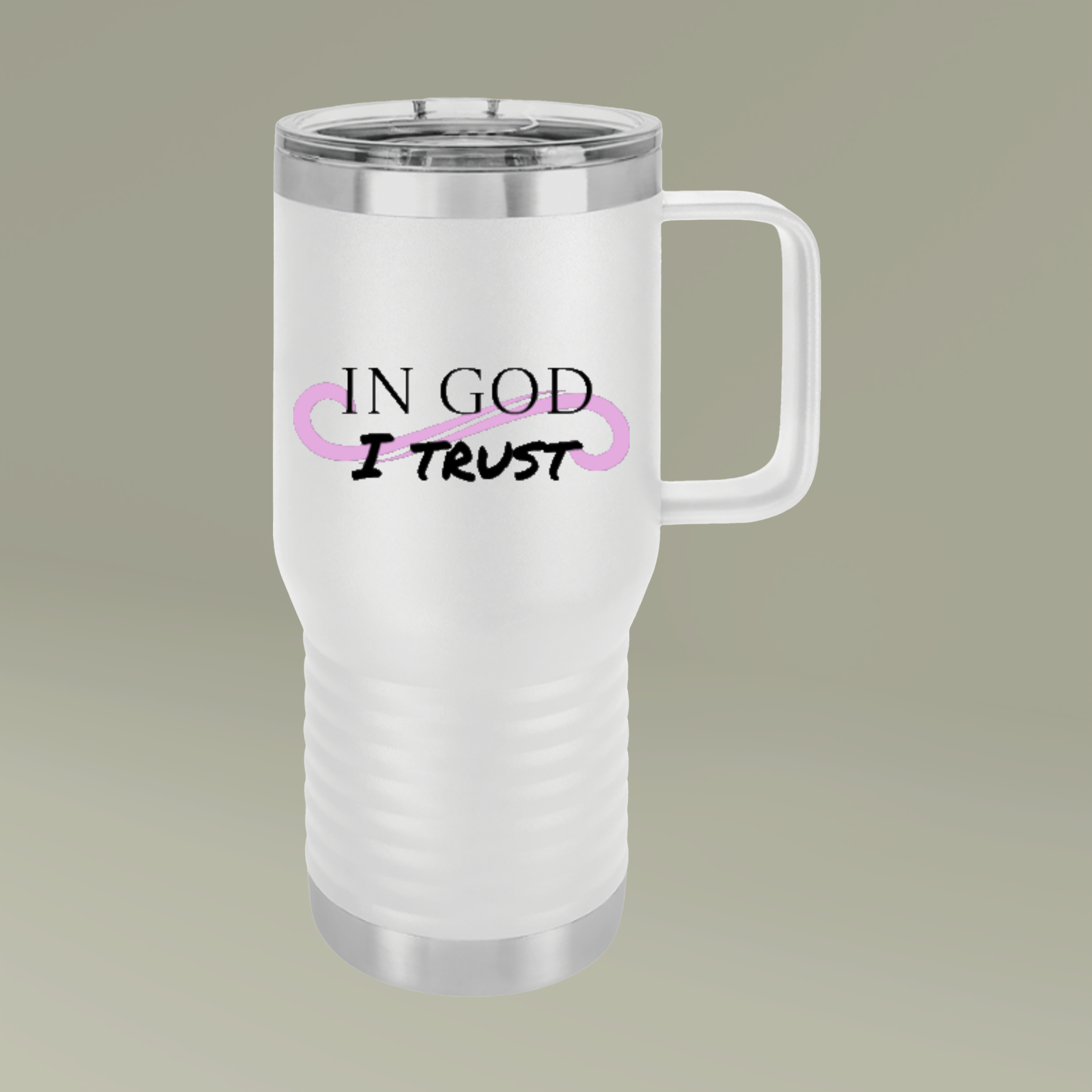 "In God I Trust" Travel Tumbler, 20oz "In God I Trust" Travel Tumbler, 20oz