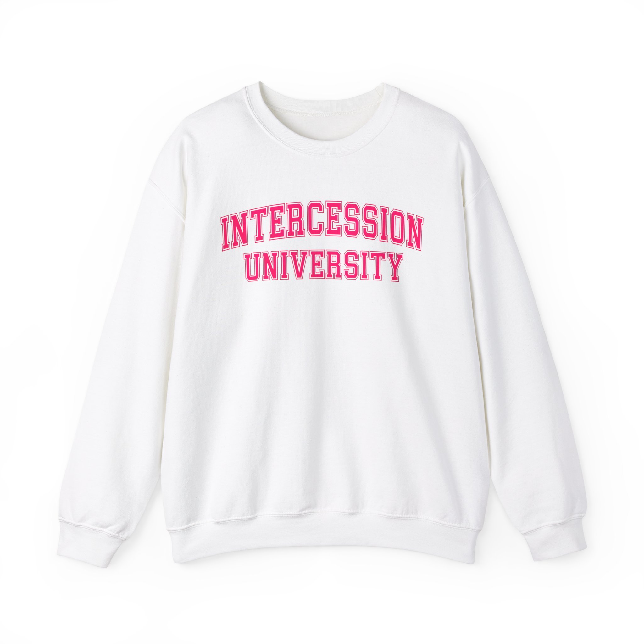 Intercession University Unisex Heavy Blend™ Crewneck Sweatshirt product thumbnail image Intercession University Unisex Heavy Blend™ Crewneck Sweatshirt product thumbnail image