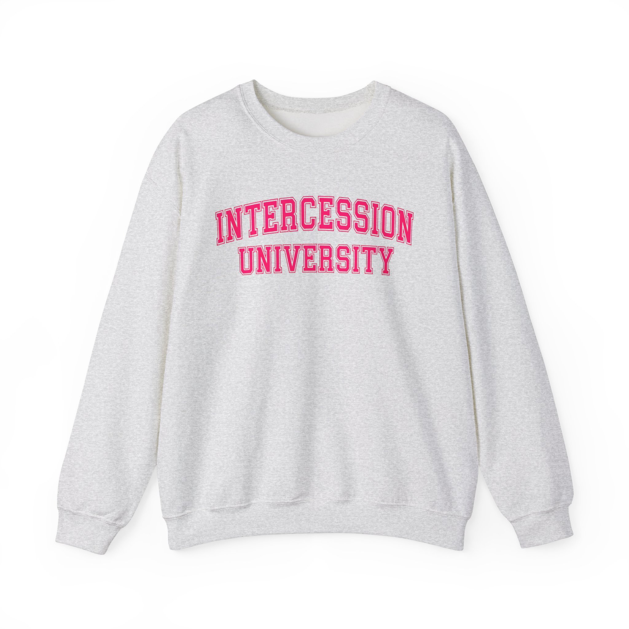 Intercession University Unisex Heavy Blend™ Crewneck Sweatshirt product thumbnail image Intercession University Unisex Heavy Blend™ Crewneck Sweatshirt product thumbnail image