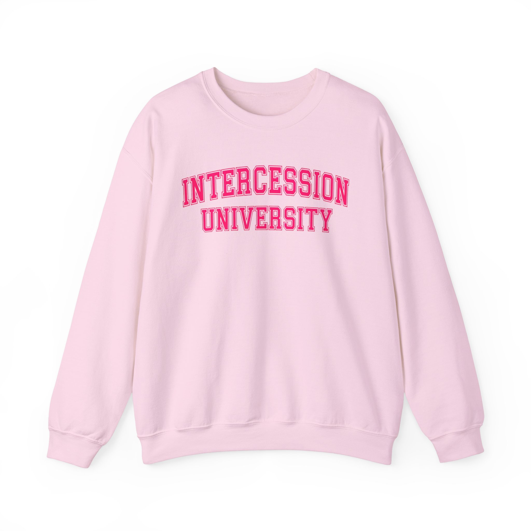 Intercession University Unisex Heavy Blend™ Crewneck Sweatshirt product thumbnail image Intercession University Unisex Heavy Blend™ Crewneck Sweatshirt product thumbnail image