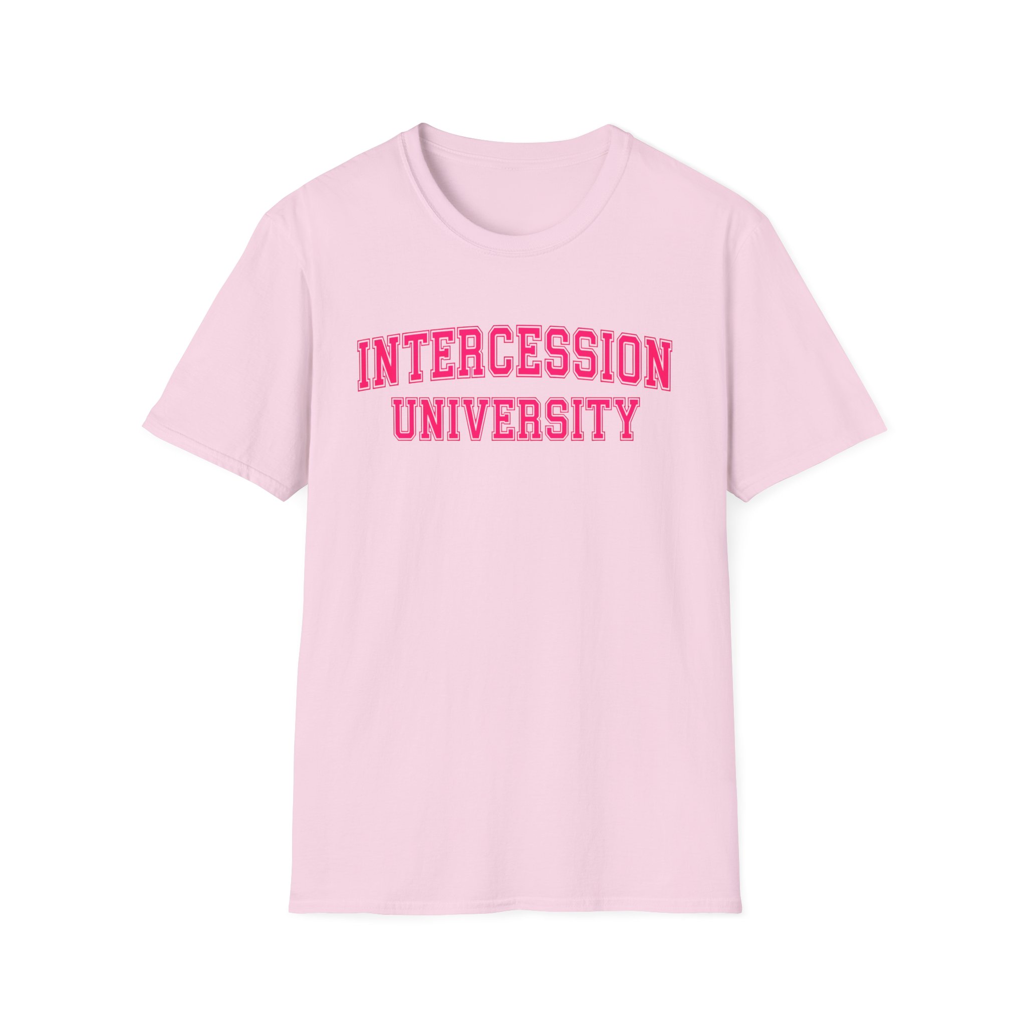 Intercession University Unisex Softstyle T-Shirt product thumbnail image Intercession University Unisex Softstyle T-Shirt product thumbnail image