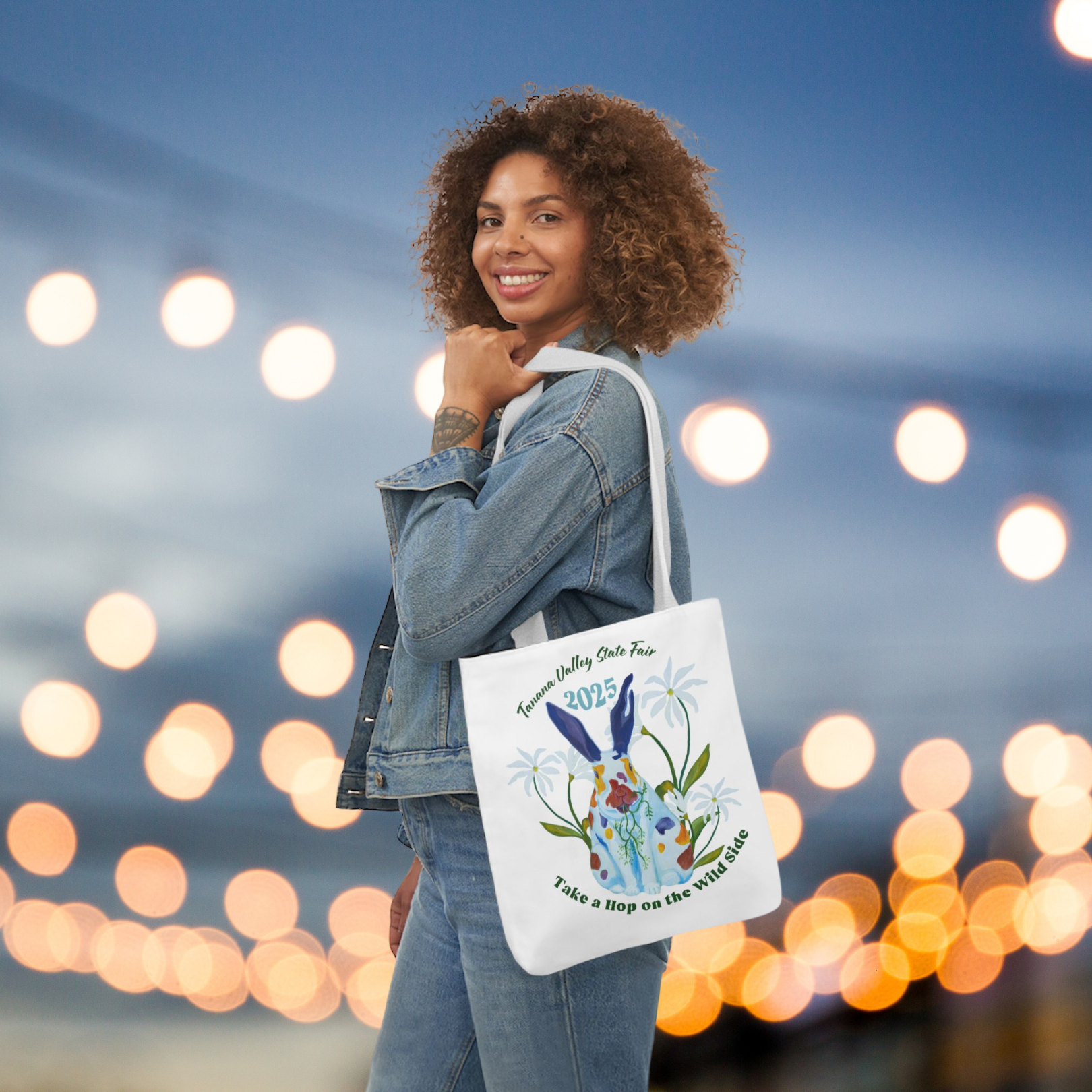 2025 Theme Canvas Tote Bag 2025 Theme Canvas Tote Bag