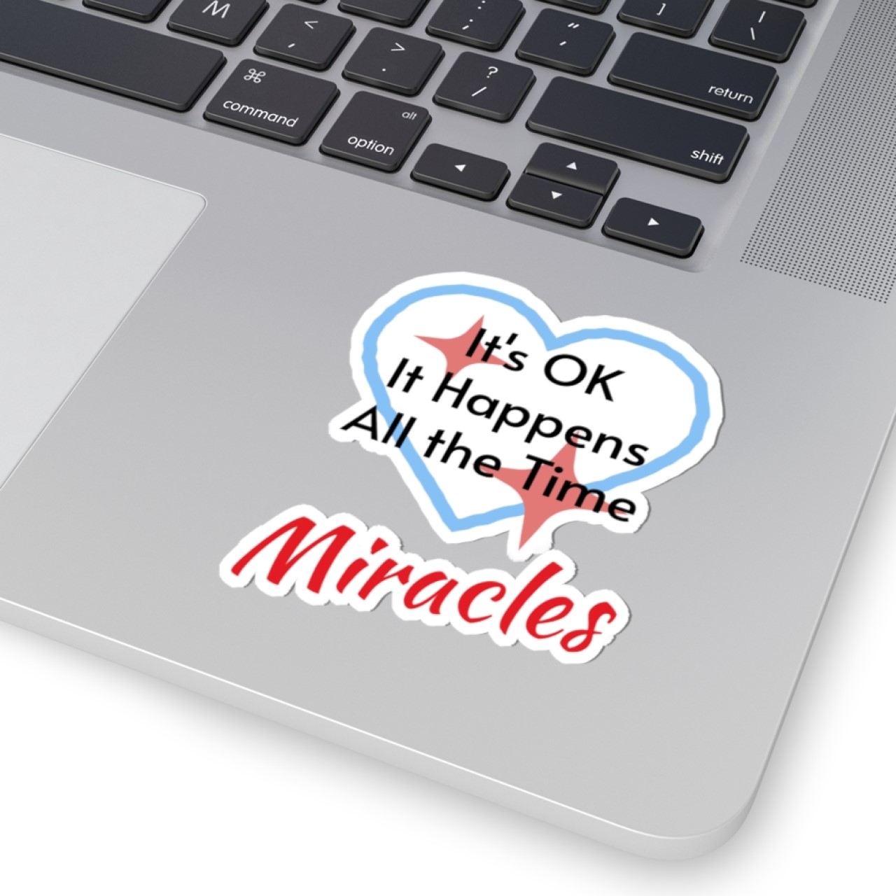 4 Small Vinyl Stickers, Miracles Happen: (2" or 3" stickers) product thumbnail image 4 Small Vinyl Stickers, Miracles Happen: (2" or 3" stickers) product thumbnail image