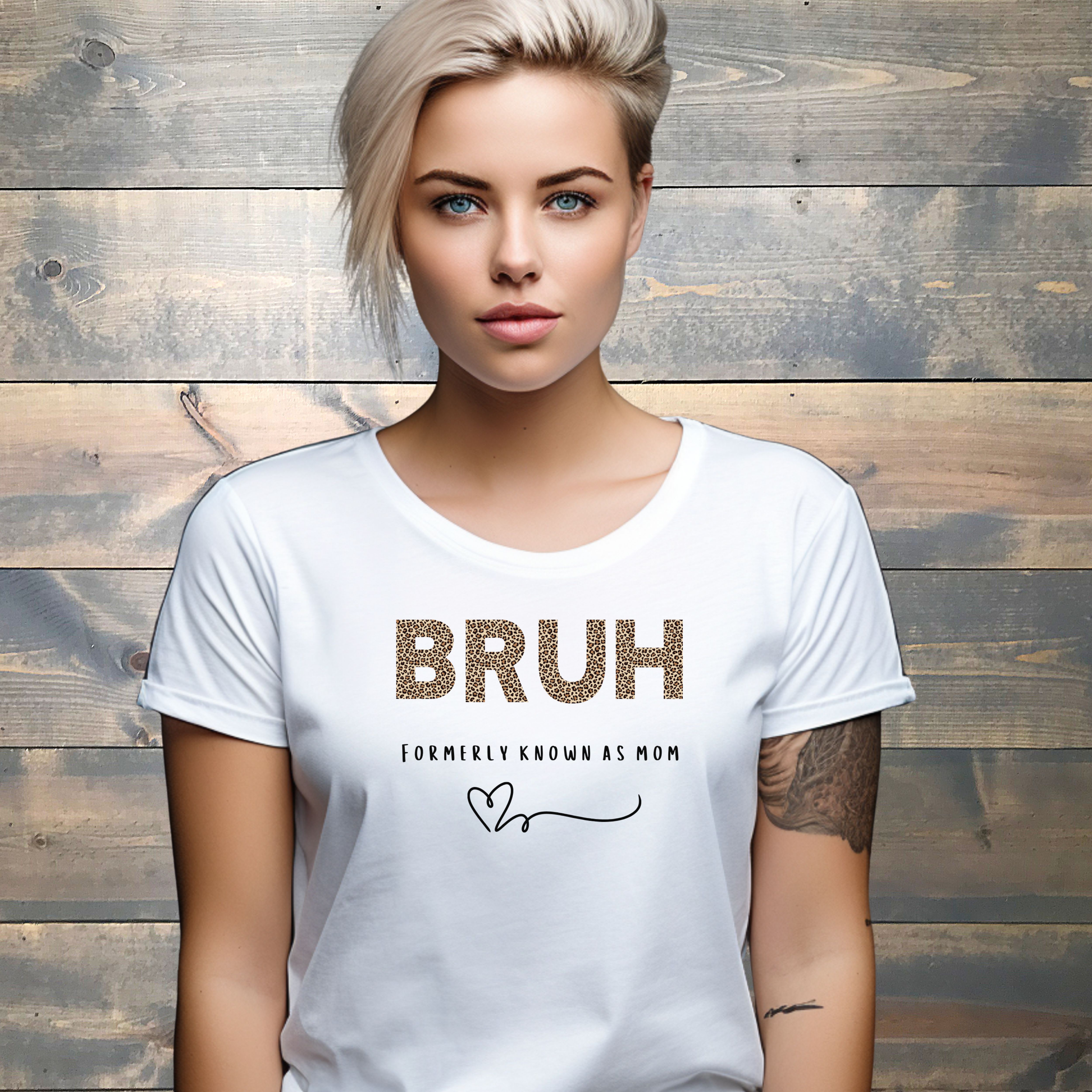T-Shirt - Went from Mom to BRUH Funny Graphic Tee