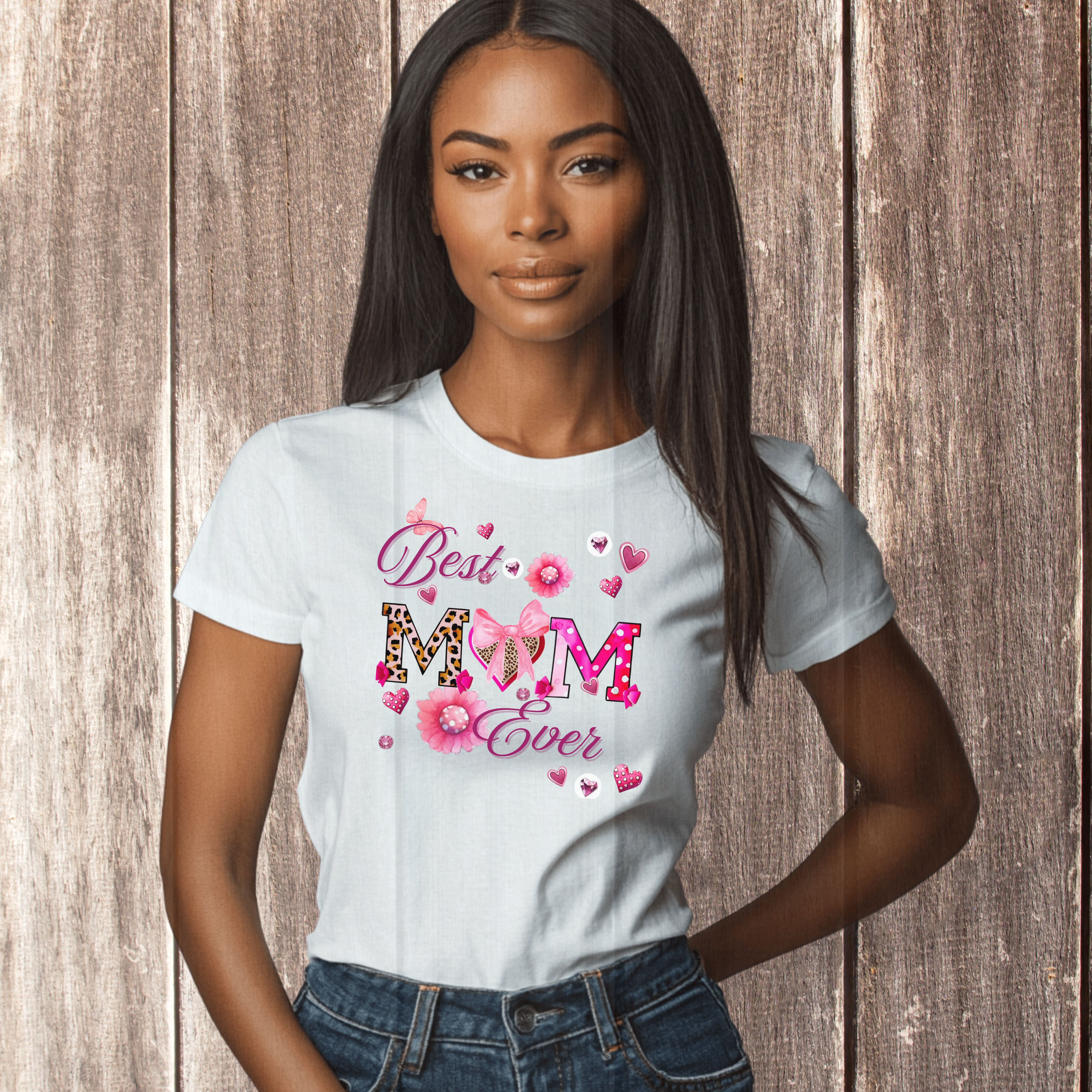 Best Mom Ever Unisex Heavy Cotton Tee product thumbnail image Best Mom Ever Unisex Heavy Cotton Tee product thumbnail image