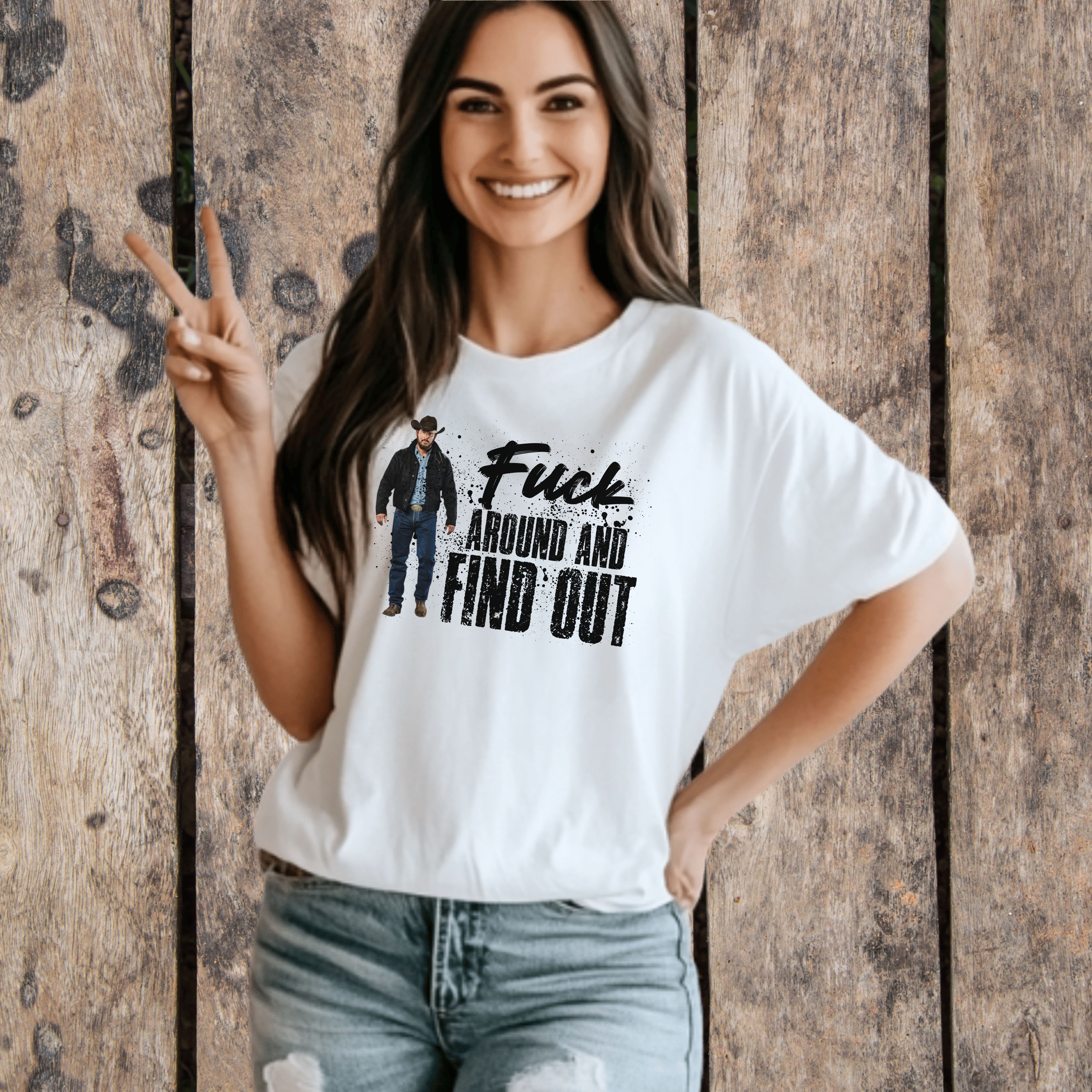 Bold Statement Unisex Heavy Cotton Tee - "F**k Around and Find Out"