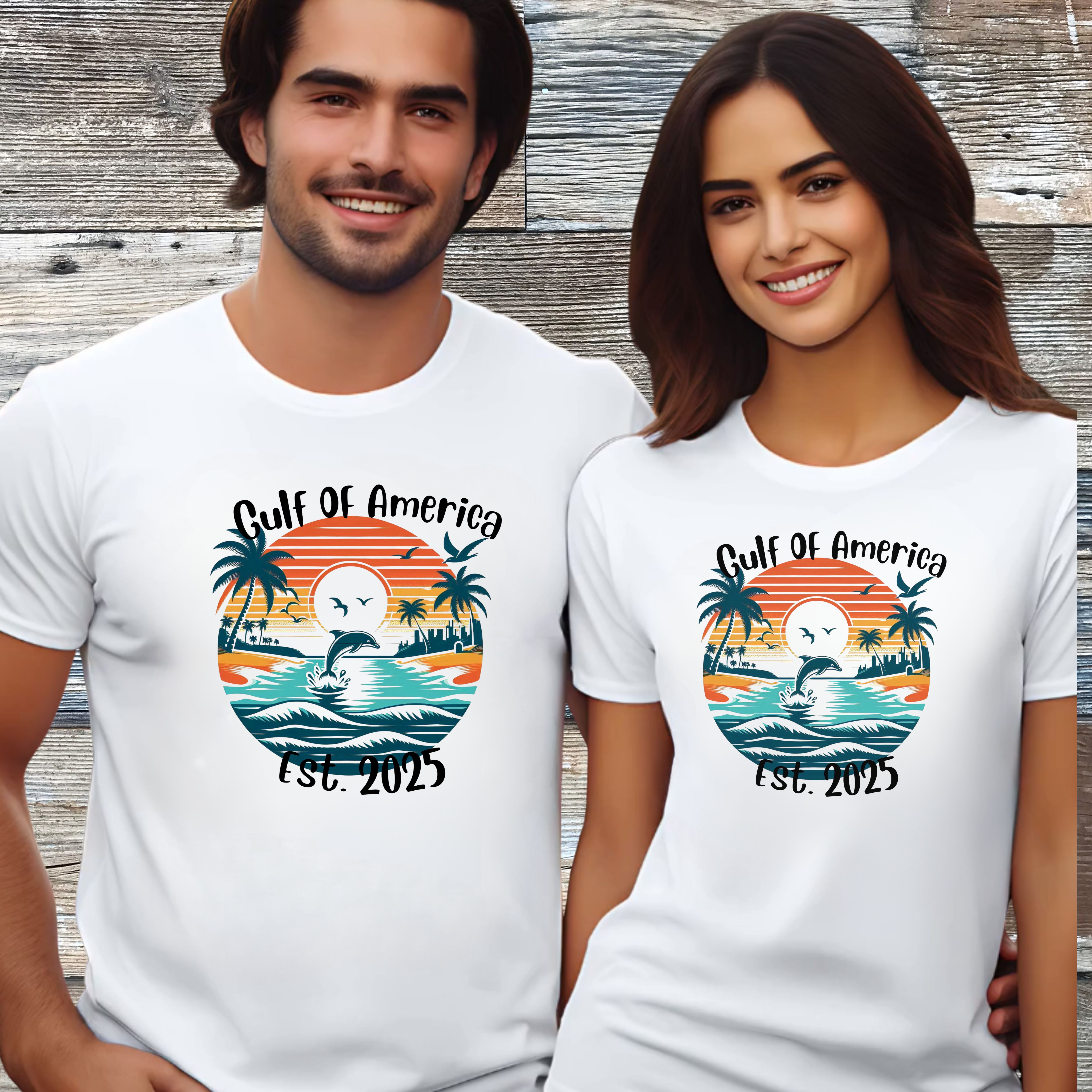 Gulf of America Unisex Heavy Cotton Tee - Perfect Beach Vibes & Casual Style product thumbnail image Gulf of America Unisex Heavy Cotton Tee - Perfect Beach Vibes & Casual Style product thumbnail image