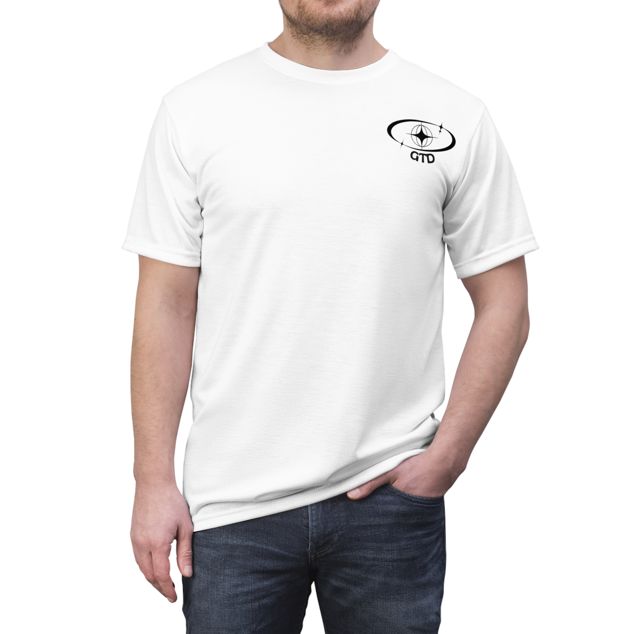 GTD Unisex Cut & Sew Tee - Minimalist Design for Everyday Comfort product thumbnail image GTD Unisex Cut & Sew Tee - Minimalist Design for Everyday Comfort product thumbnail image