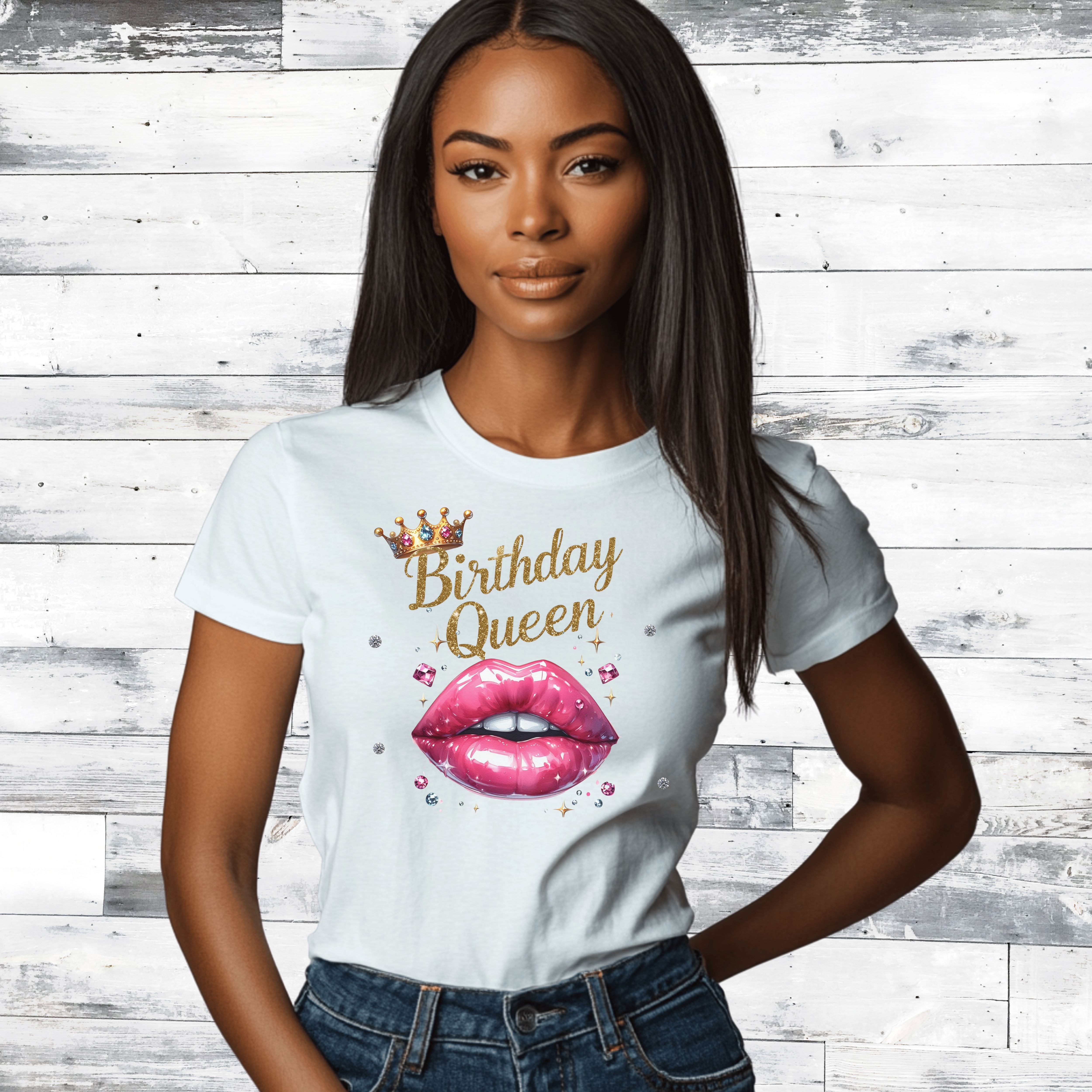 Birthday Queen Heavy Cotton Tee - Celebrate in Style!
