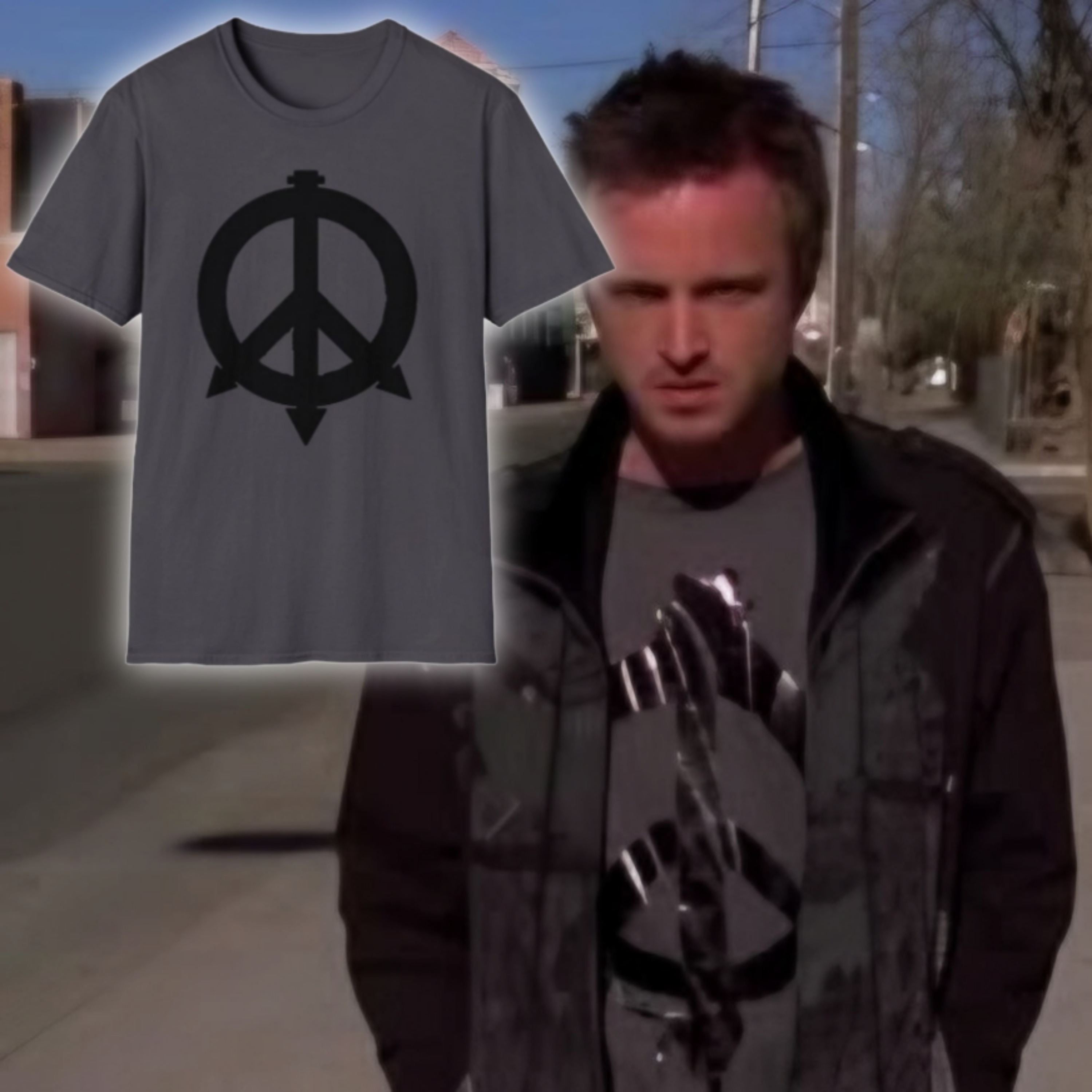 Jesse Pinkman's Peace Symbol T-Shirt