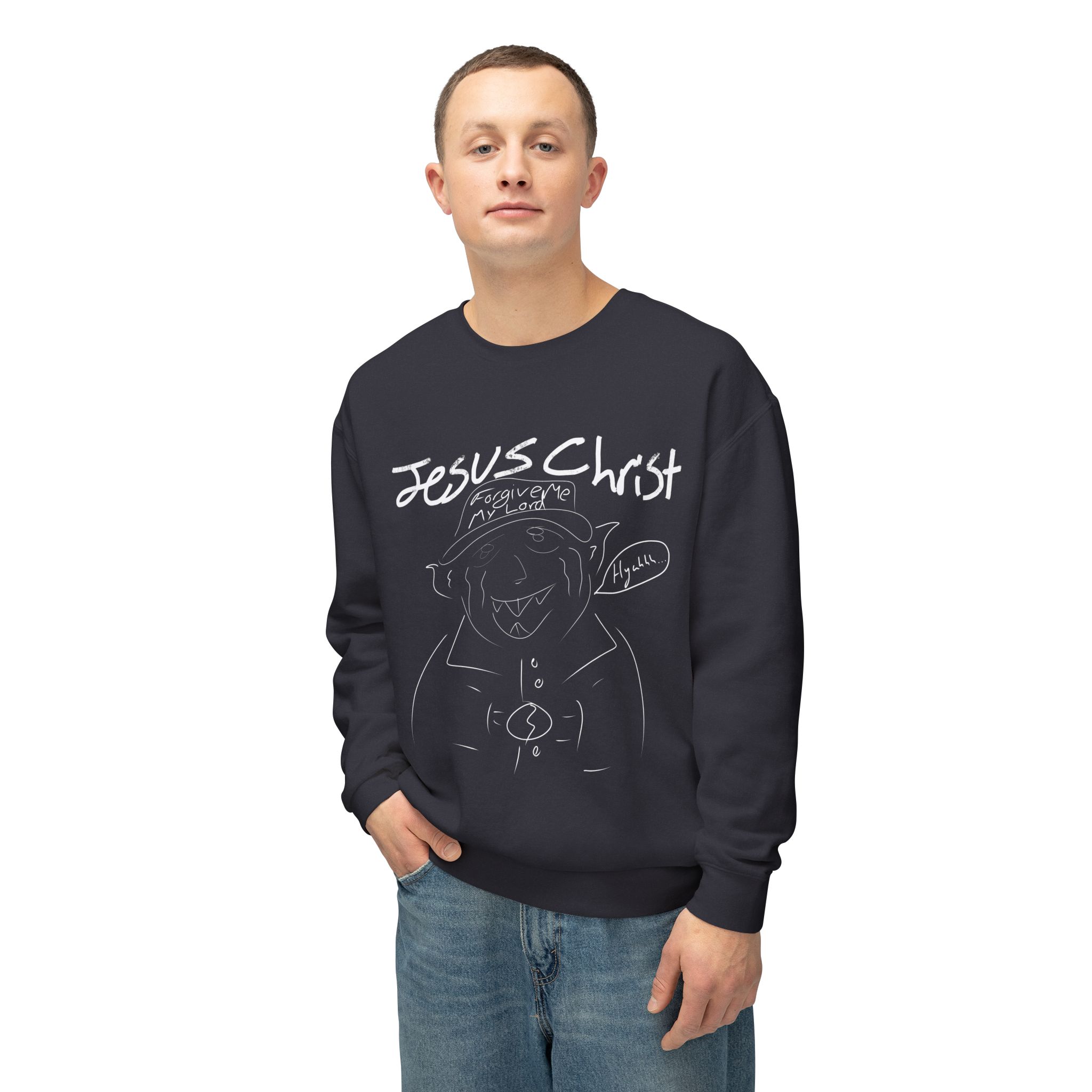 Forgive Me My Lord Crewneck Sweatshirt