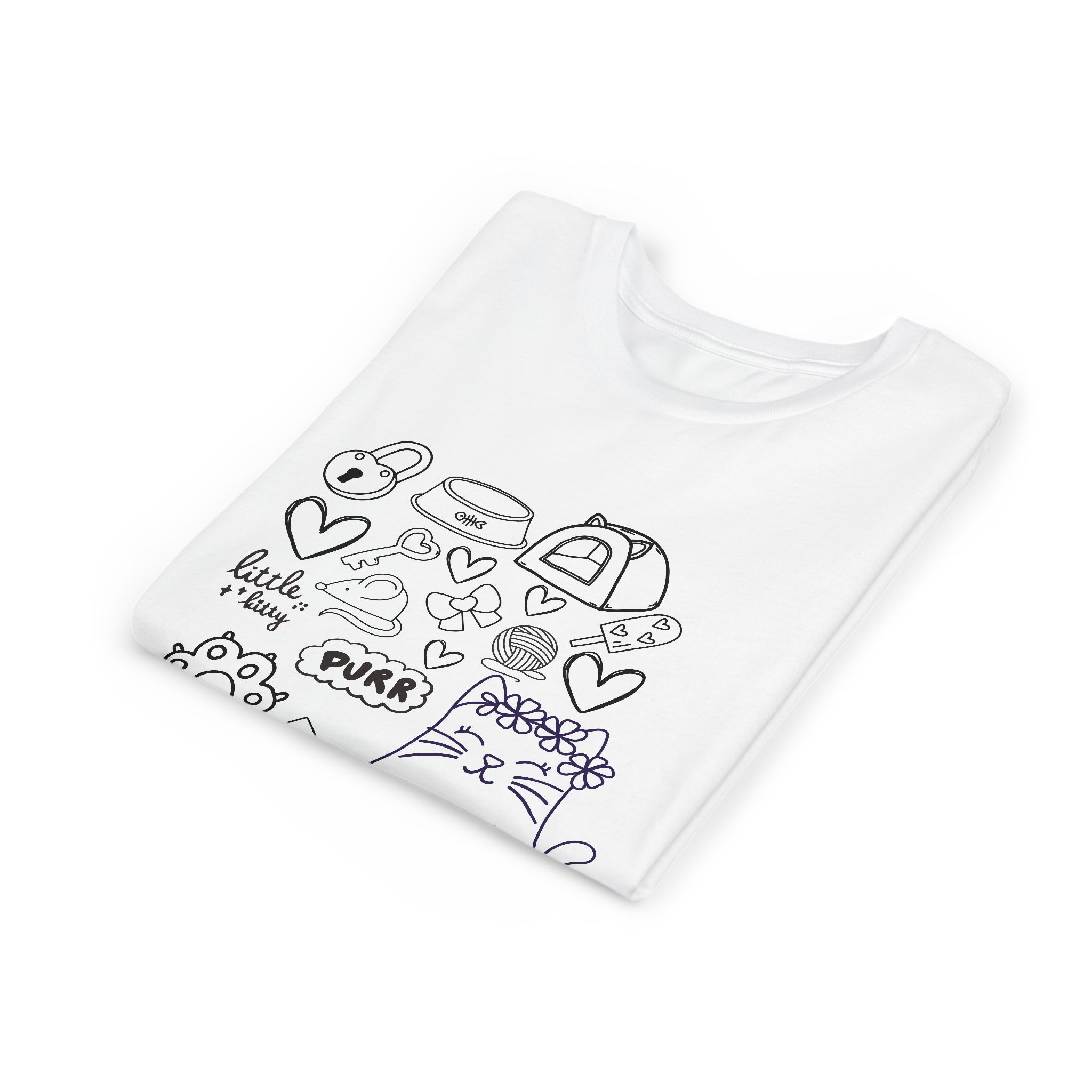 Girls Coloring Shirt, Coloring Shirts Girls, Cat Doodle Shirt Girls Coloring, Colorful Girls Shirt product thumbnail image Girls Coloring Shirt, Coloring Shirts Girls, Cat Doodle Shirt Girls Coloring, Colorful Girls Shirt product thumbnail image
