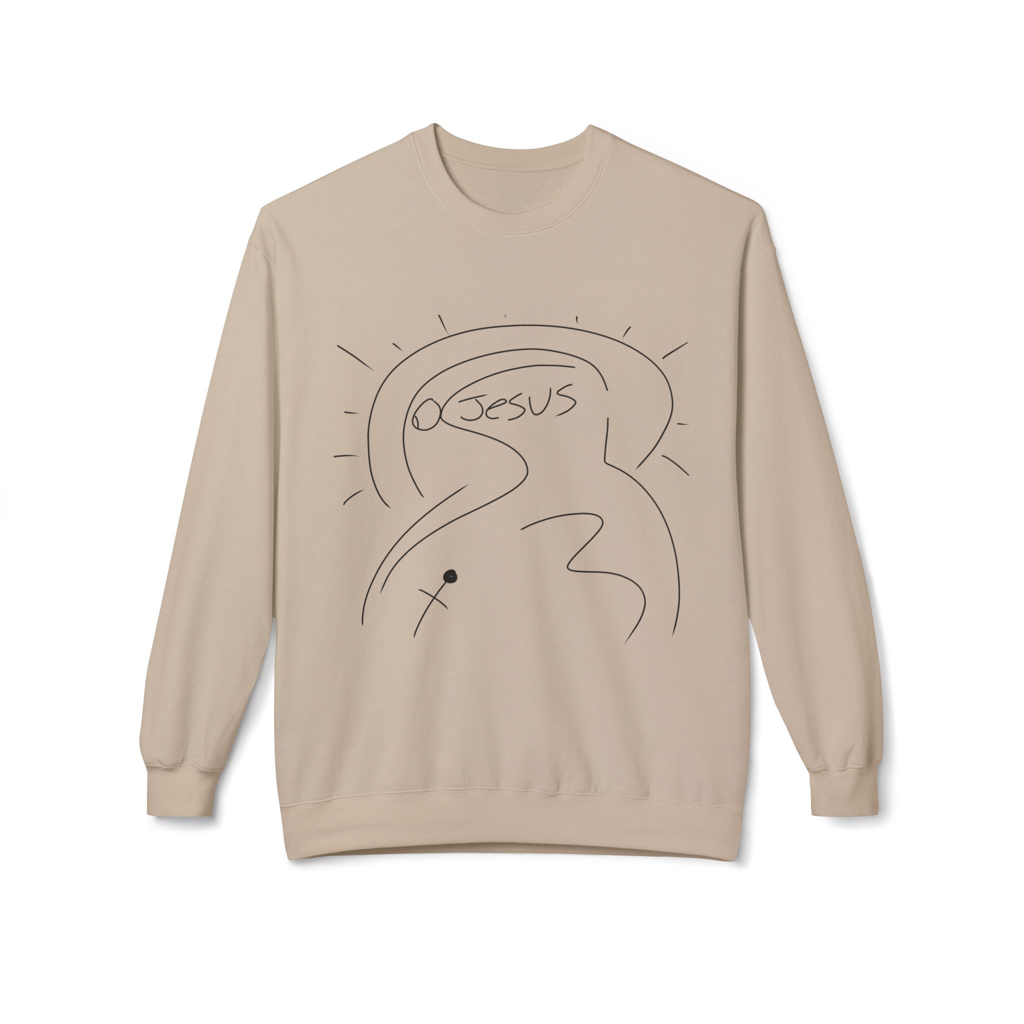Christ Glow Crewneck Sweatshirt Christ Glow Crewneck Sweatshirt