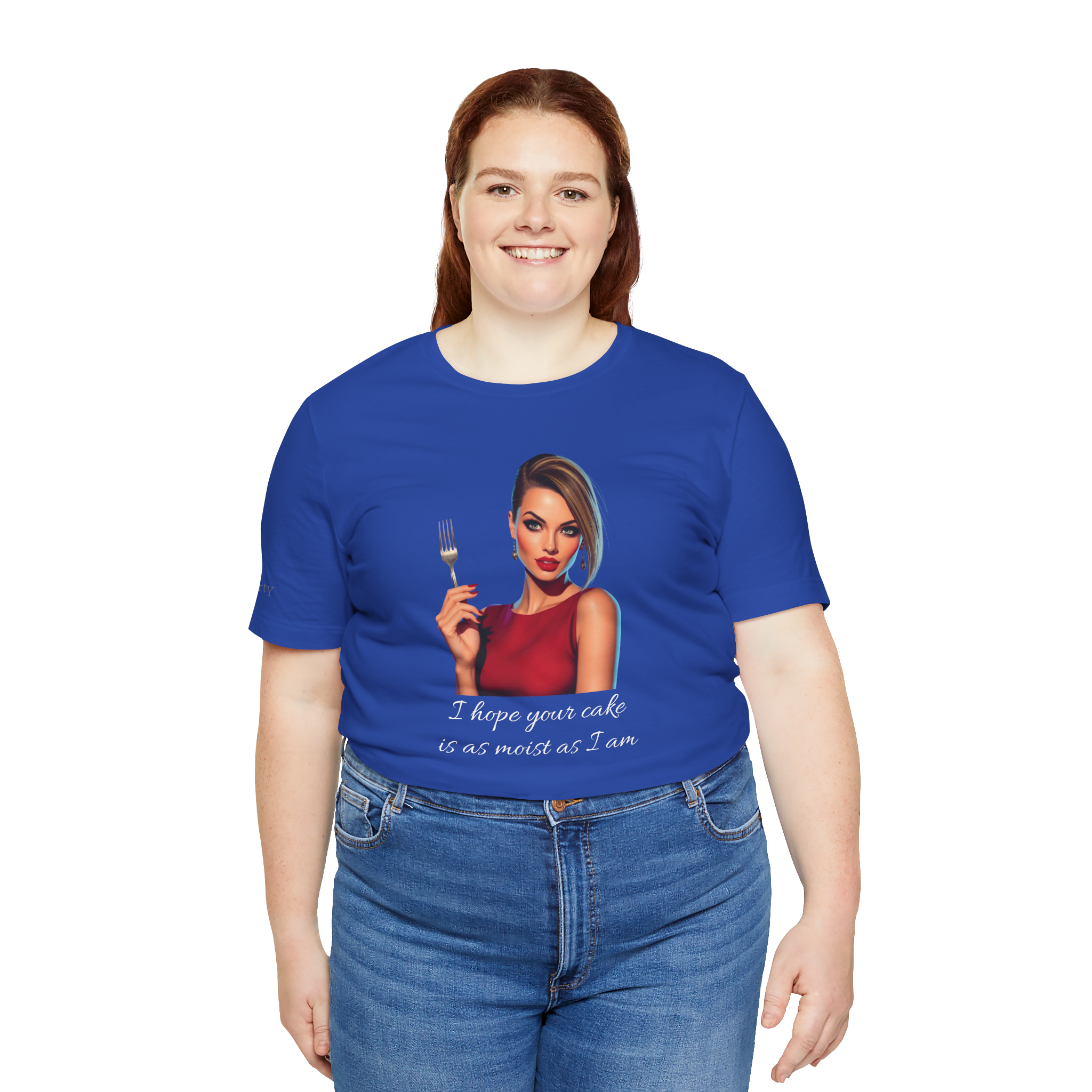 I Hope Your Cake Is As Moist As I Am Shirt Part 2 Of The Series Dont Be Dirty. Unisex Tee, Part 2 of series Dont Be Dirty, Funny Quote T-Shirt for Bakers, Short Sleeve Shirt, Gift for Cake Enthusiasts, Foodie Humor Top, Bakery Tee product thumbnail image