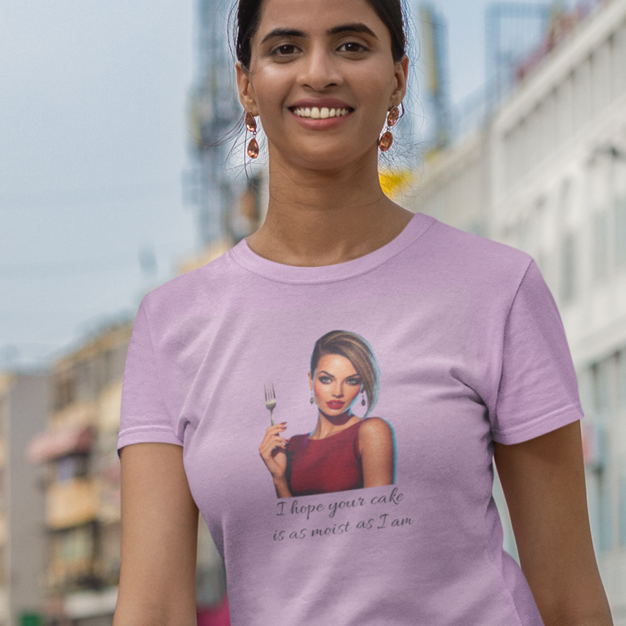 I Hope Your Cake Is As Moist As I Am Shirt Part 2 Of The Series Dont Be Dirty. Unisex Tee, Part 2 of series Dont Be Dirty, Funny Quote T-Shirt for Bakers, Short Sleeve Shirt, Gift for Cake Enthusiasts, Foodie Humor Top, Bakery Tee product thumbnail image