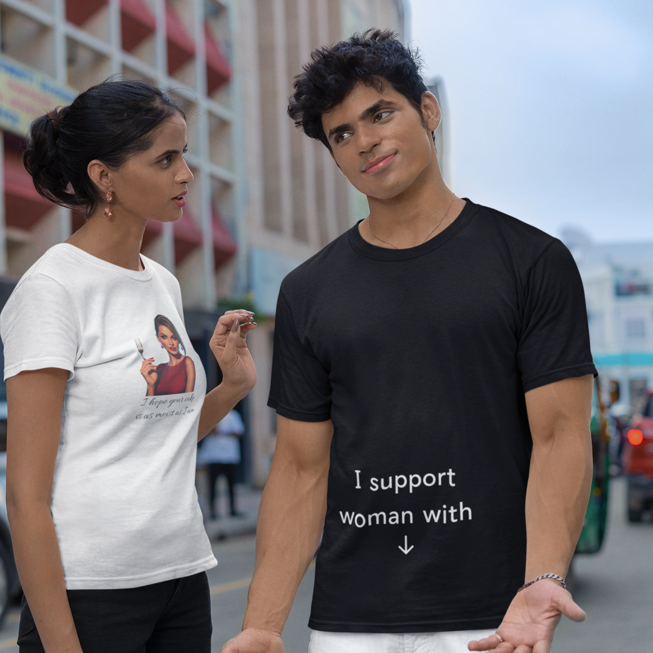 I Hope Your Cake Is As Moist As I Am Shirt Part 2 Of The Series Dont Be Dirty. Unisex Tee, Part 2 of series Dont Be Dirty, Funny Quote T-Shirt for Bakers, Short Sleeve Shirt, Gift for Cake Enthusiasts, Foodie Humor Top, Bakery Tee product thumbnail image