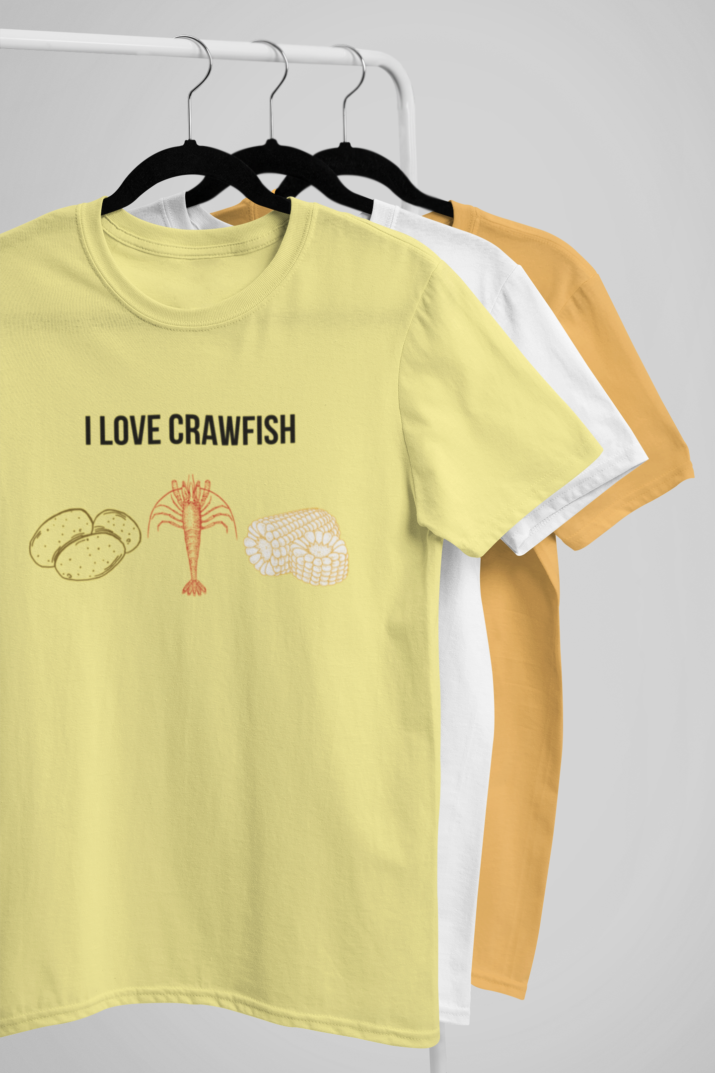 I Love Crawfish T-shirt - Unisex product thumbnail image