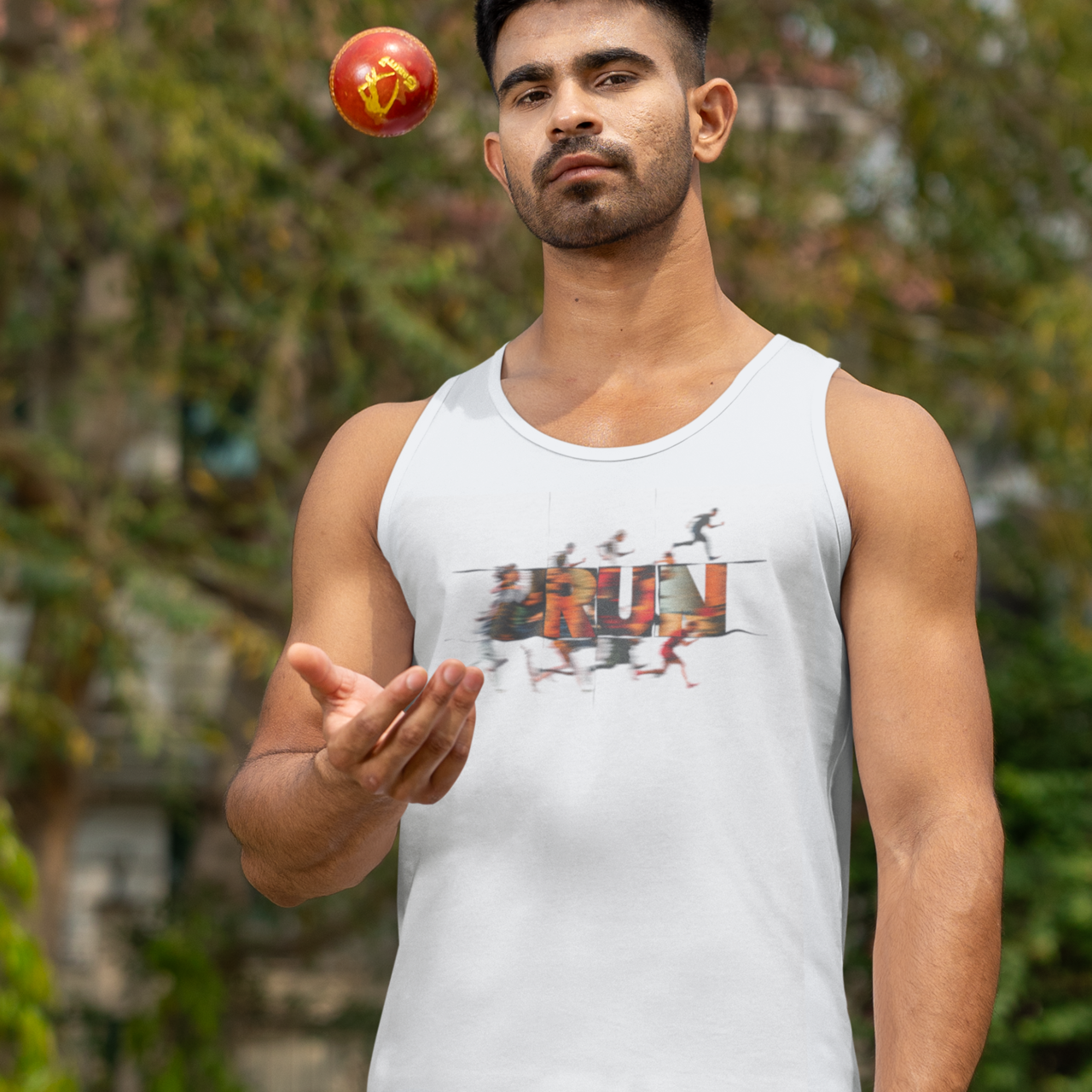 I Run Unisex Tank Top, Workout Muscle Tee, Fitness Running Shirt, Gym Athletic Top, Exercise Sleeveless Shirt product thumbnail image