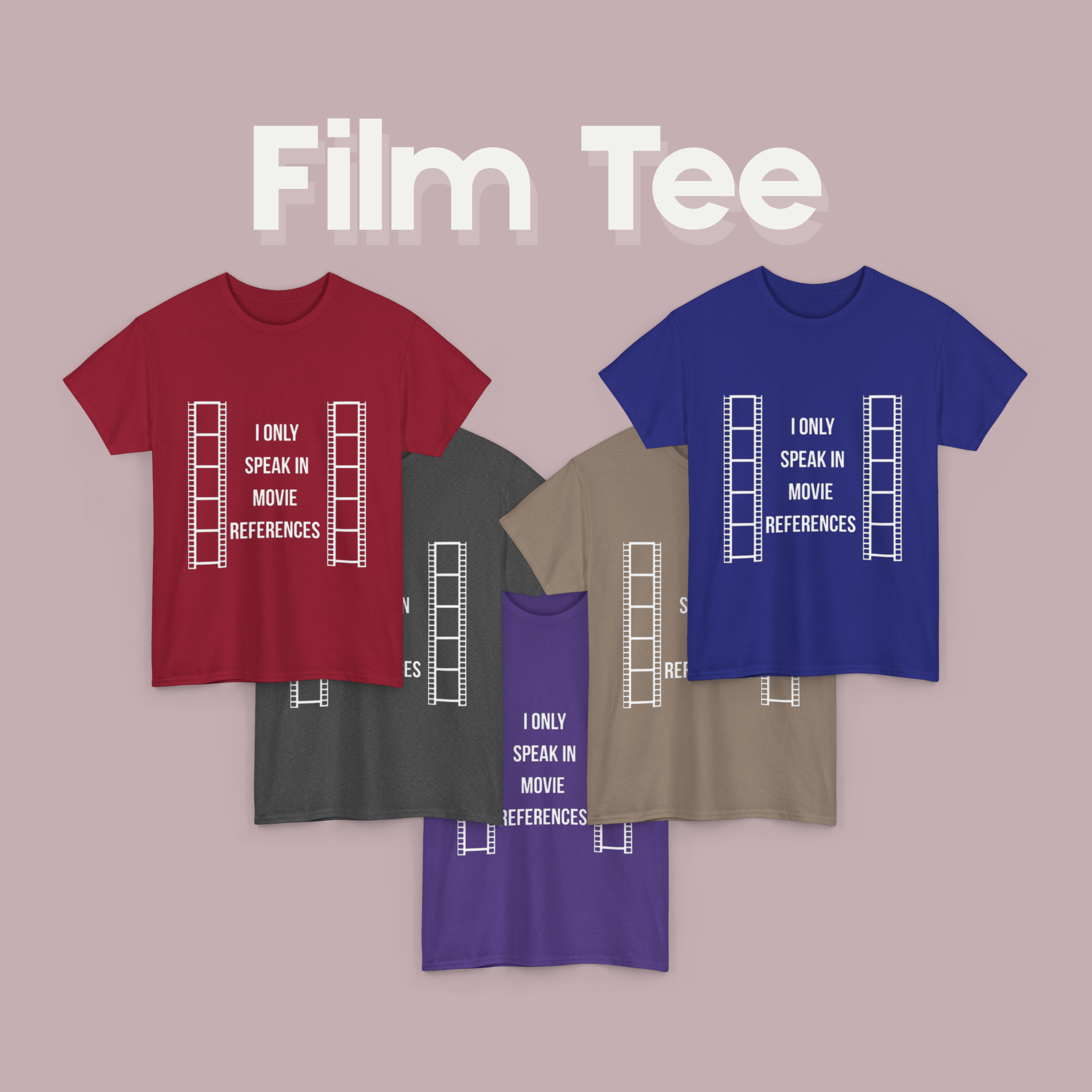 I Only Speak in Movie References Tee
