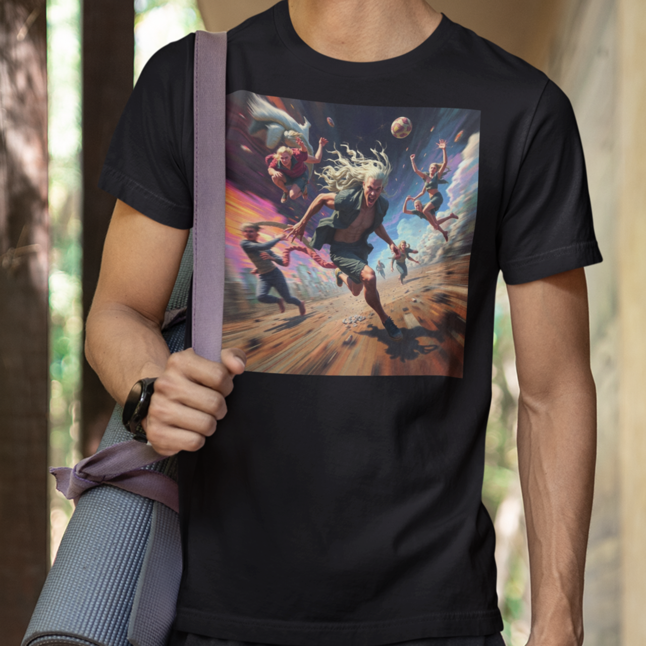 Cool Graphic Tee, Vintage Unisex Shirt, Trendy Tshirt, Retro Garment-Dyed Top, Hipster Graphic T-shirt product thumbnail image