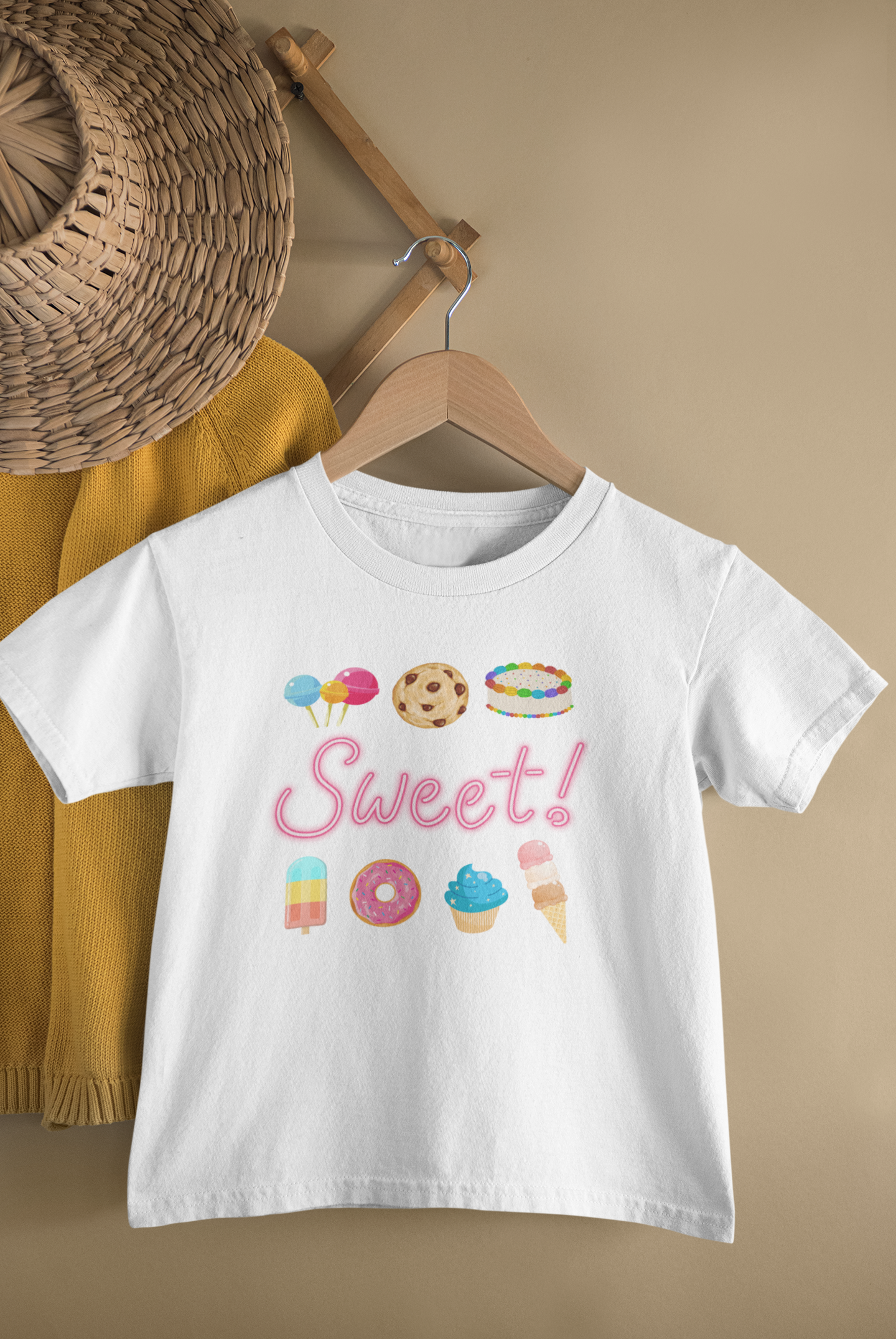 Sweet Treats T-Shirt - Cute Short Sleeve Tee for Toddlers product thumbnail image Sweet Treats T-Shirt - Cute Short Sleeve Tee for Toddlers product thumbnail image