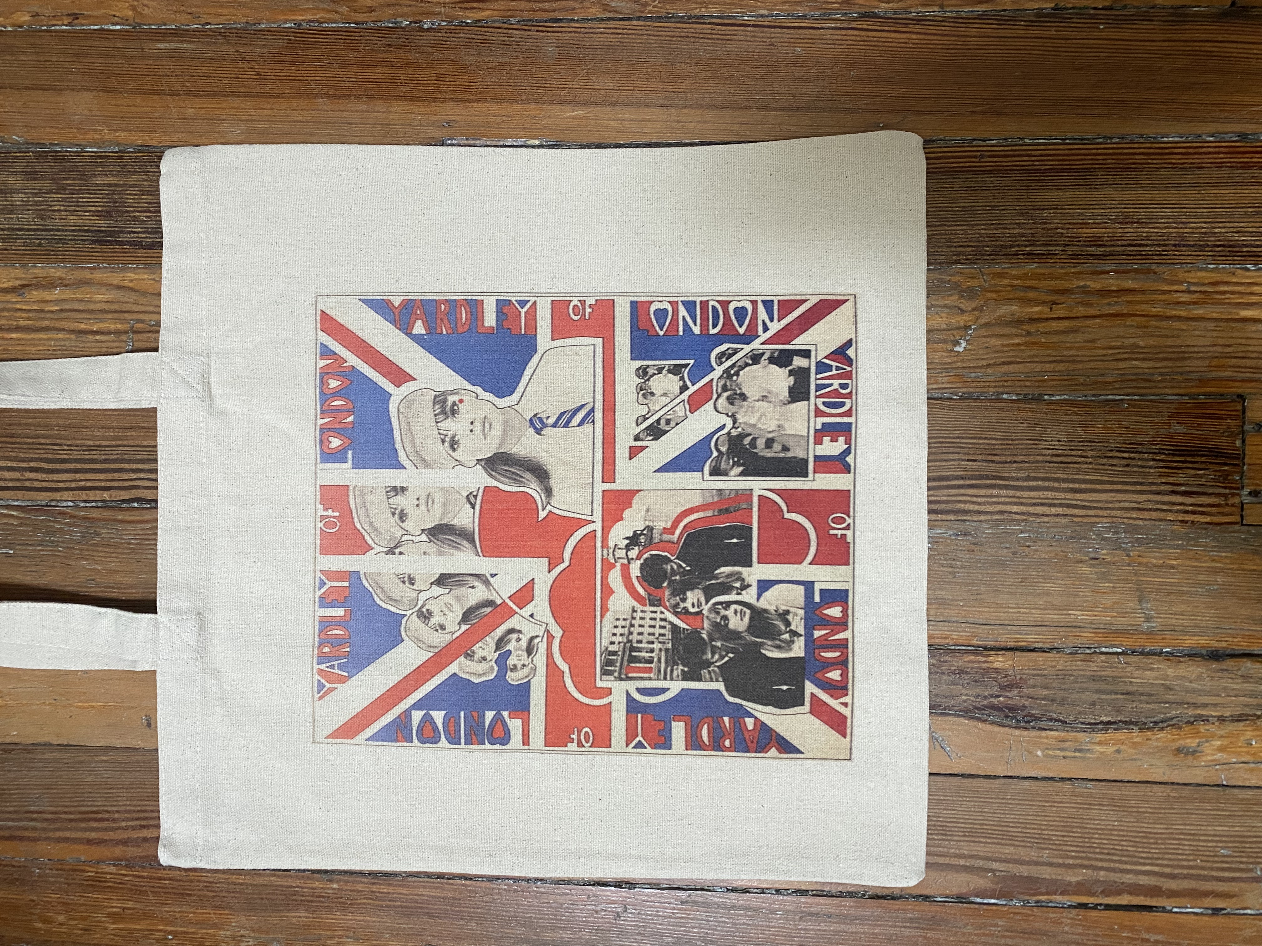 Yardley Cotton Heavy Fabric Canvas Tote Bag product thumbnail image Yardley Cotton Heavy Fabric Canvas Tote Bag product thumbnail image