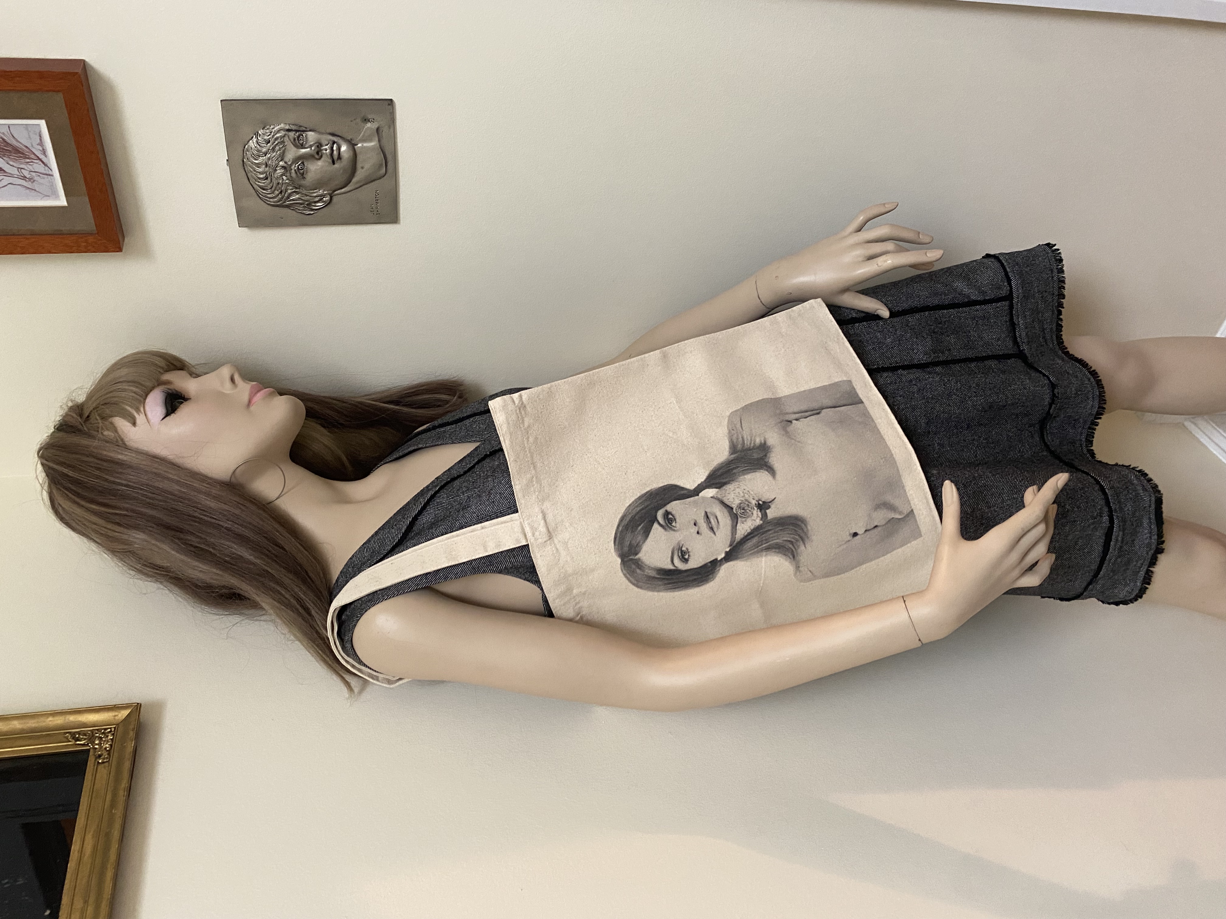 Shrimpton Style Heavy Fabric Cotton Canvas Tote Bag product thumbnail image Shrimpton Style Heavy Fabric Cotton Canvas Tote Bag product thumbnail image