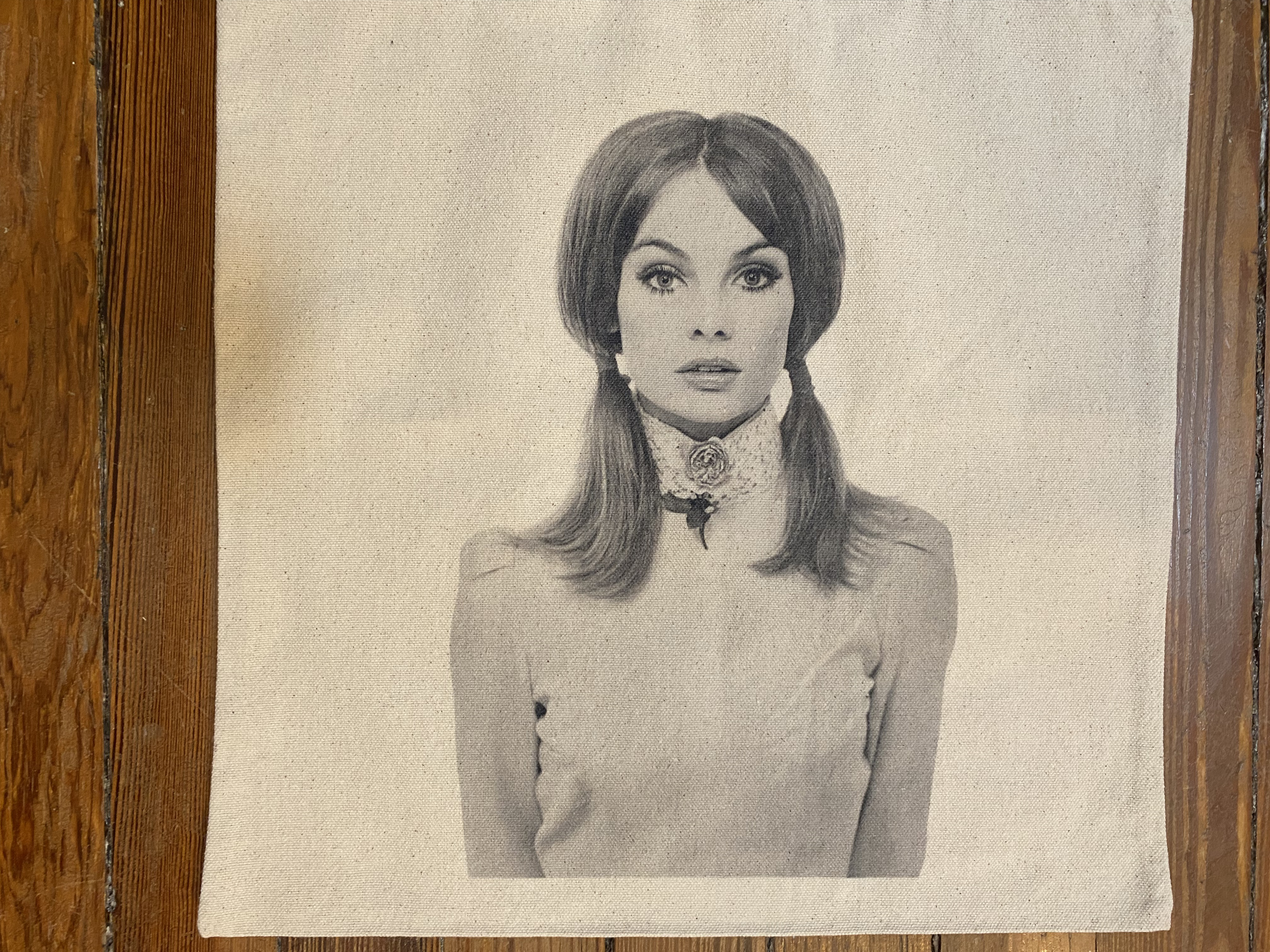 Shrimpton Style Heavy Fabric Cotton Canvas Tote Bag product thumbnail image