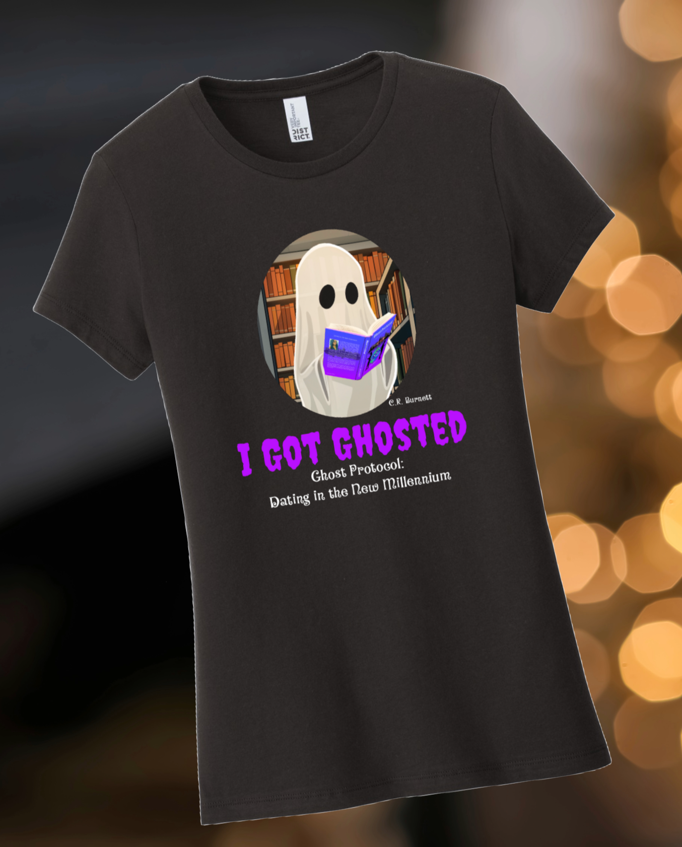 👻 👚The Ladies “I “Got Ghosted" T-Shirt! 👚👻  product thumbnail image
