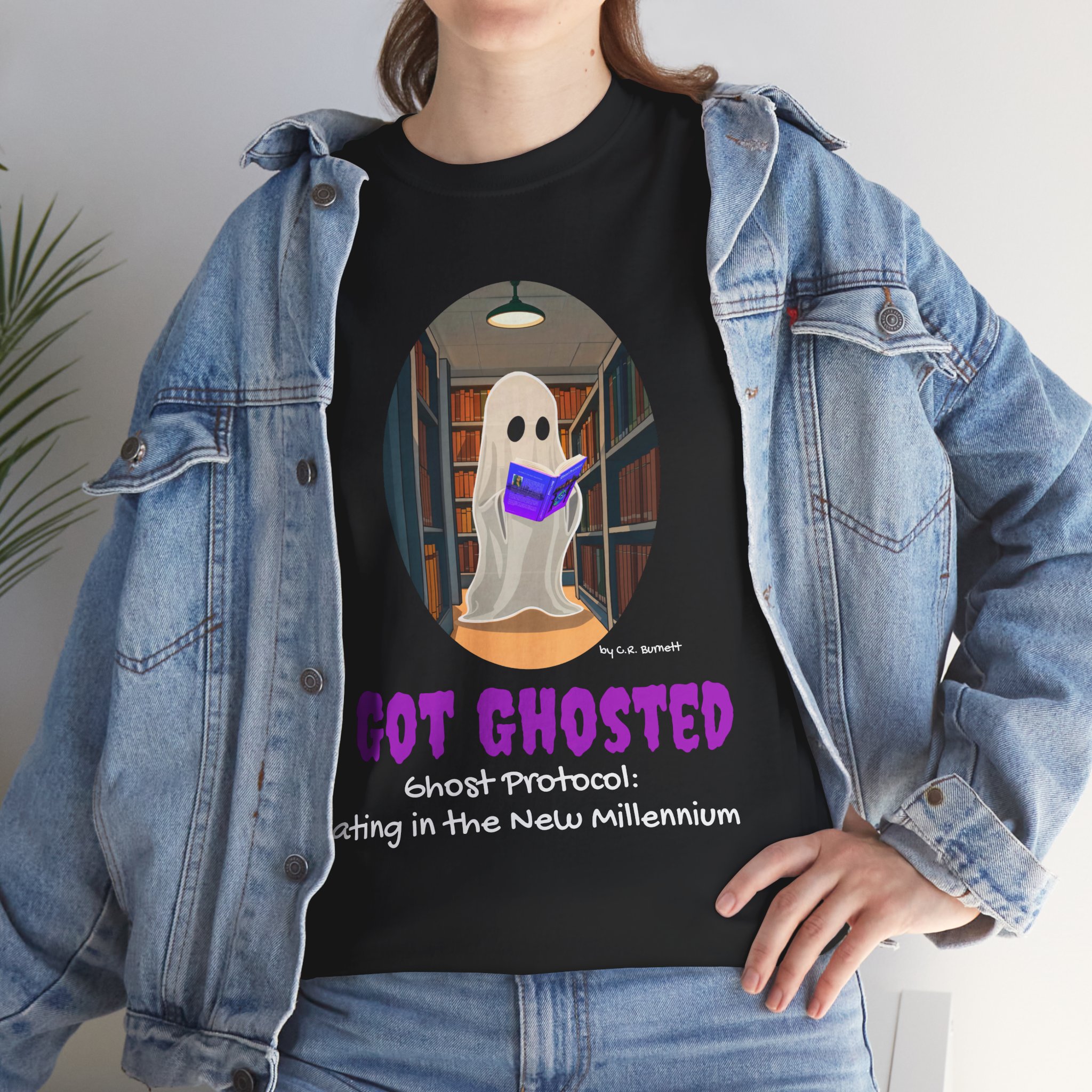 👻 👚The Ladies “I “Got Ghosted" T-Shirt! 👚👻  product thumbnail image