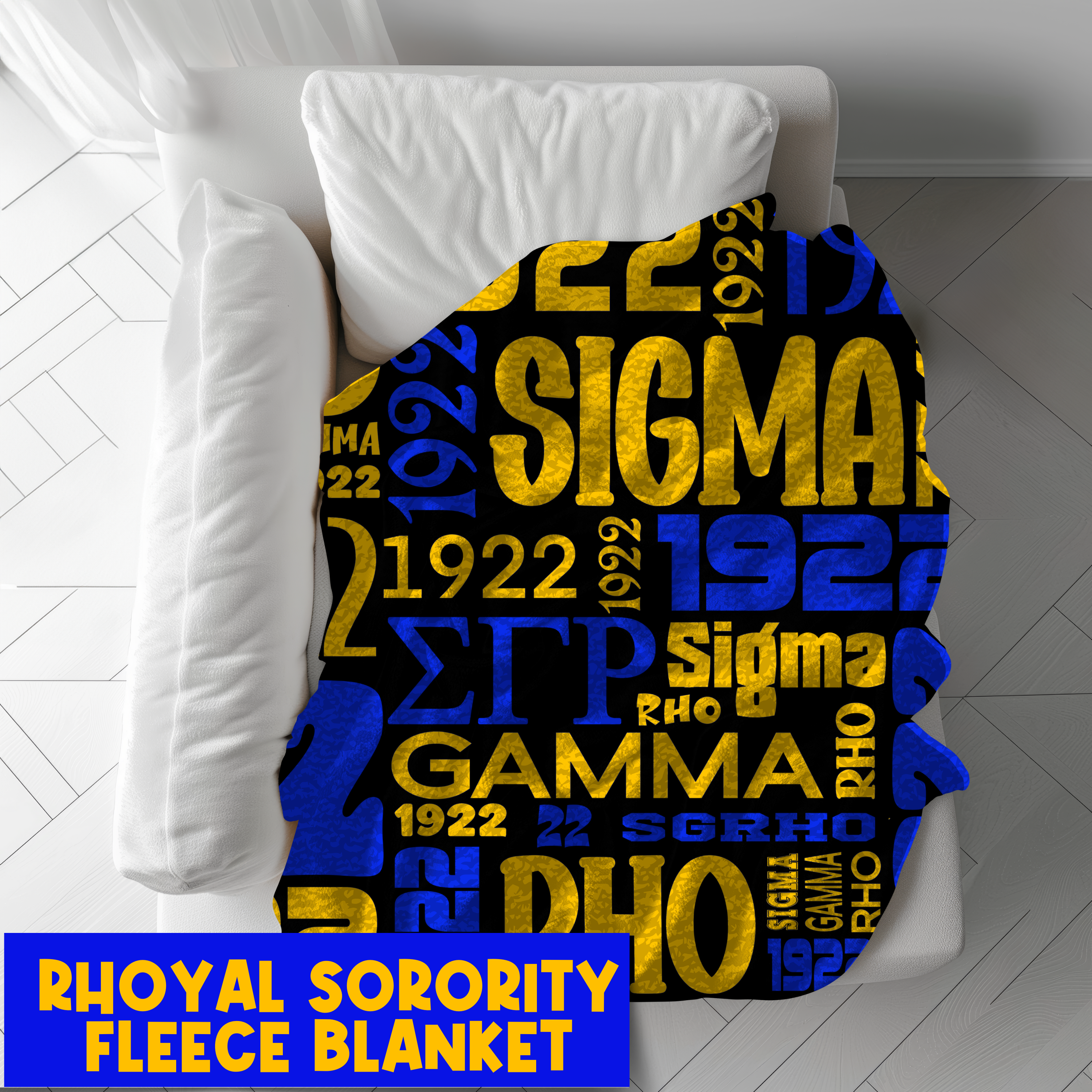 Rhoyal Queens Sublimation Fleece Sherpa Blanket product thumbnail image Rhoyal Queens Sublimation Fleece Sherpa Blanket product thumbnail image