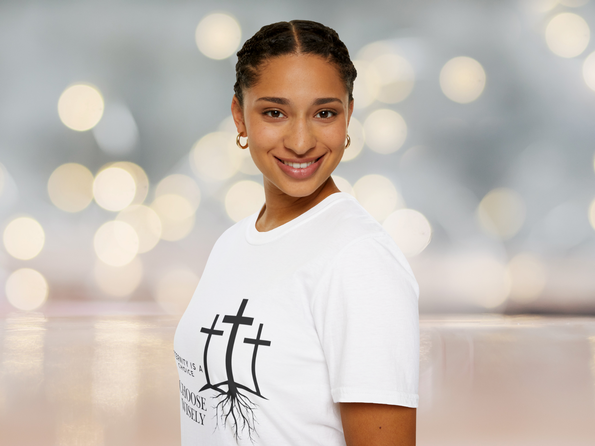 Christian Cross Unisex T-Shirt – Faith & Belief-Themed Design | Religious Symbol, Spiritual Gift, Jesus Christ & Christian Faith Apparel product thumbnail image Christian Cross Unisex T-Shirt – Faith & Belief-Themed Design | Religious Symbol, Spiritual Gift, Jesus Christ & Christian Faith Apparel product thumbnail image
