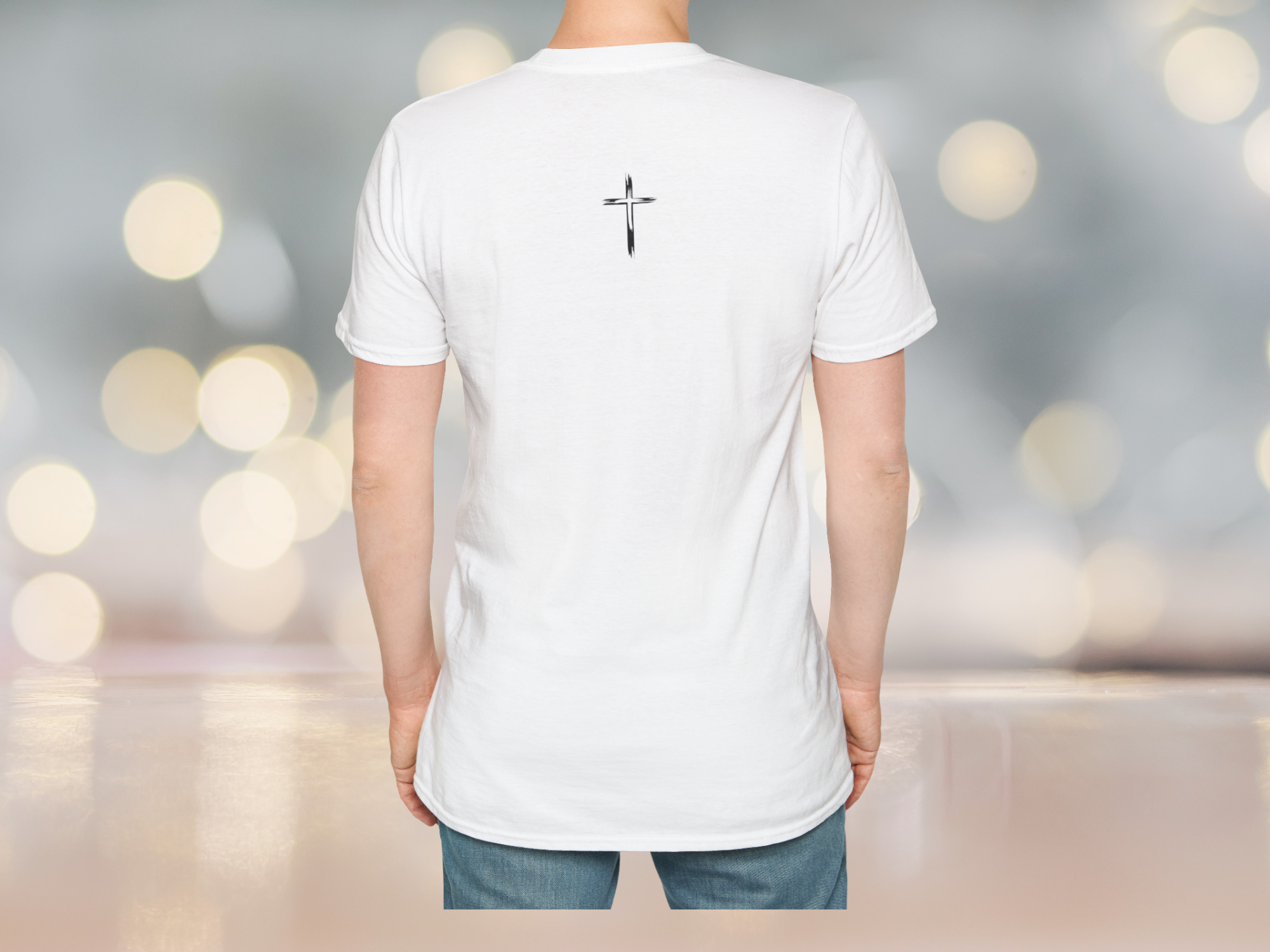 Christian Cross Unisex T-Shirt – Faith &amp; Belief-Themed Design | Religious Symbol, Spiritual Gift, Jesus Christ &amp; Christian Faith Apparel product thumbnail image