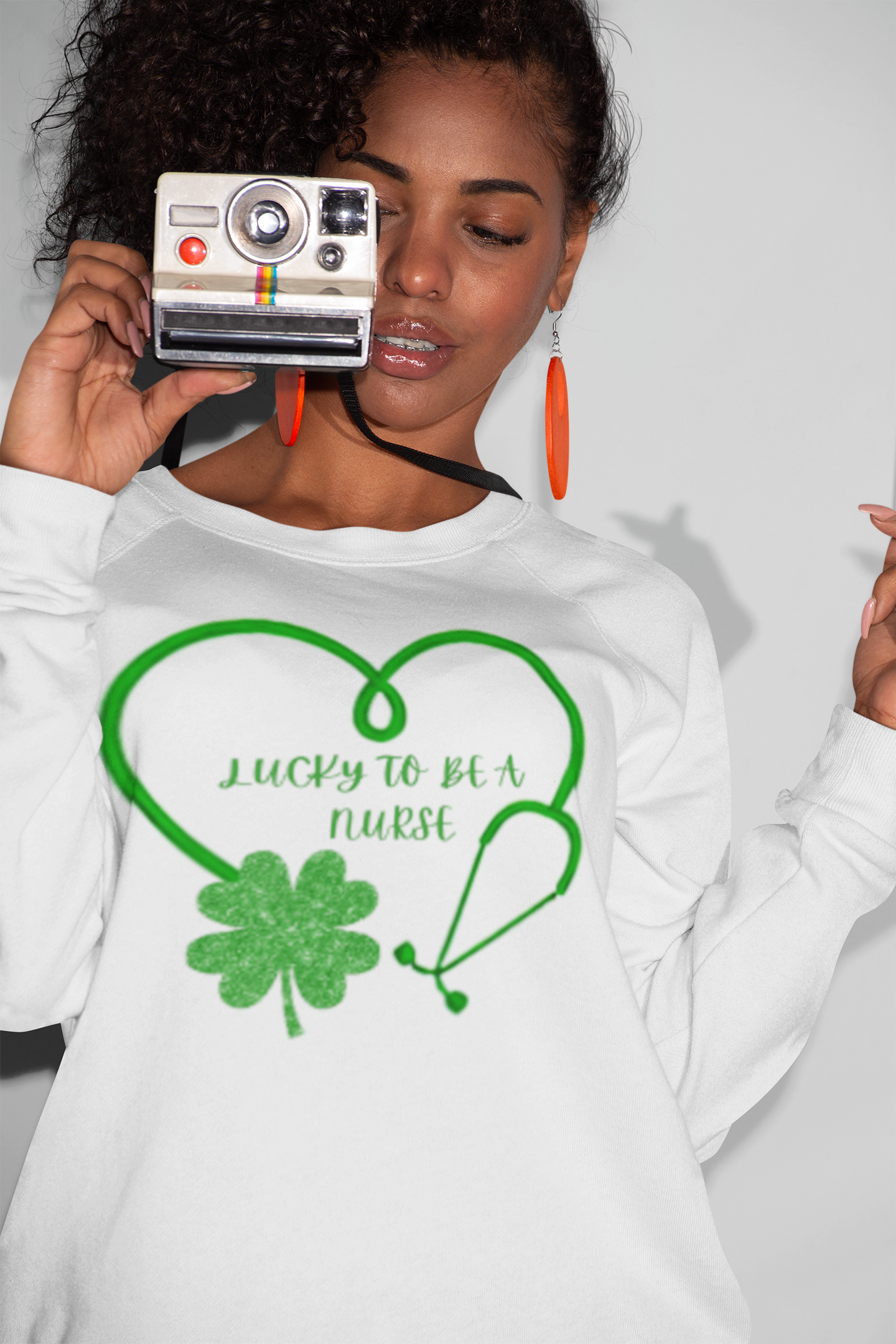 Lucky to Be a Nurse Shirt-St Patricks Day Nurse Tee-Shamrock Heart Nurse Gift-RN LPN CNA Shirt product thumbnail image Lucky to Be a Nurse Shirt-St Patricks Day Nurse Tee-Shamrock Heart Nurse Gift-RN LPN CNA Shirt product thumbnail image