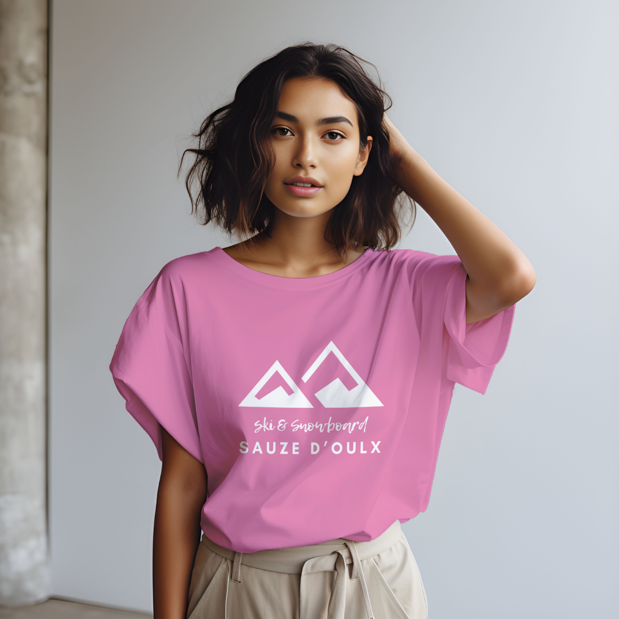 Ski & Snowboard Sauze d'Oulx T-Shirt - Unisex Softstyle Tee for Winter Sports Enthusiasts product thumbnail image Ski & Snowboard Sauze d'Oulx T-Shirt - Unisex Softstyle Tee for Winter Sports Enthusiasts product thumbnail image