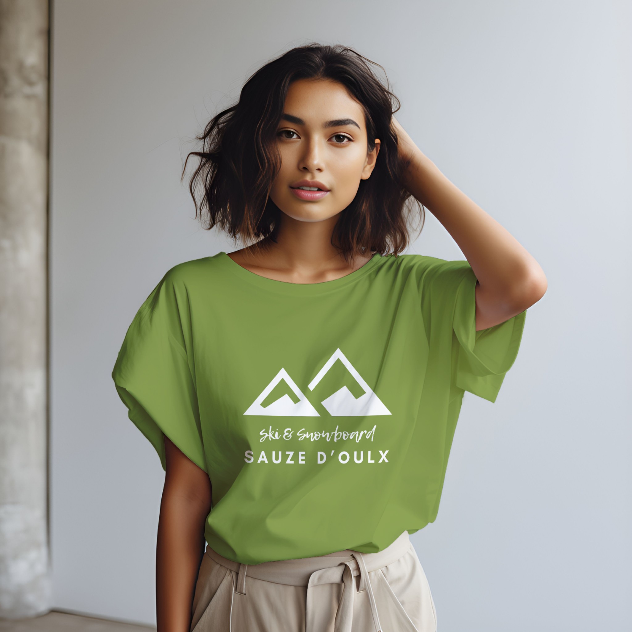 Ski & Snowboard Sauze d'Oulx T-Shirt - Unisex Softstyle Tee for Winter Sports Enthusiasts product thumbnail image Ski & Snowboard Sauze d'Oulx T-Shirt - Unisex Softstyle Tee for Winter Sports Enthusiasts product thumbnail image
