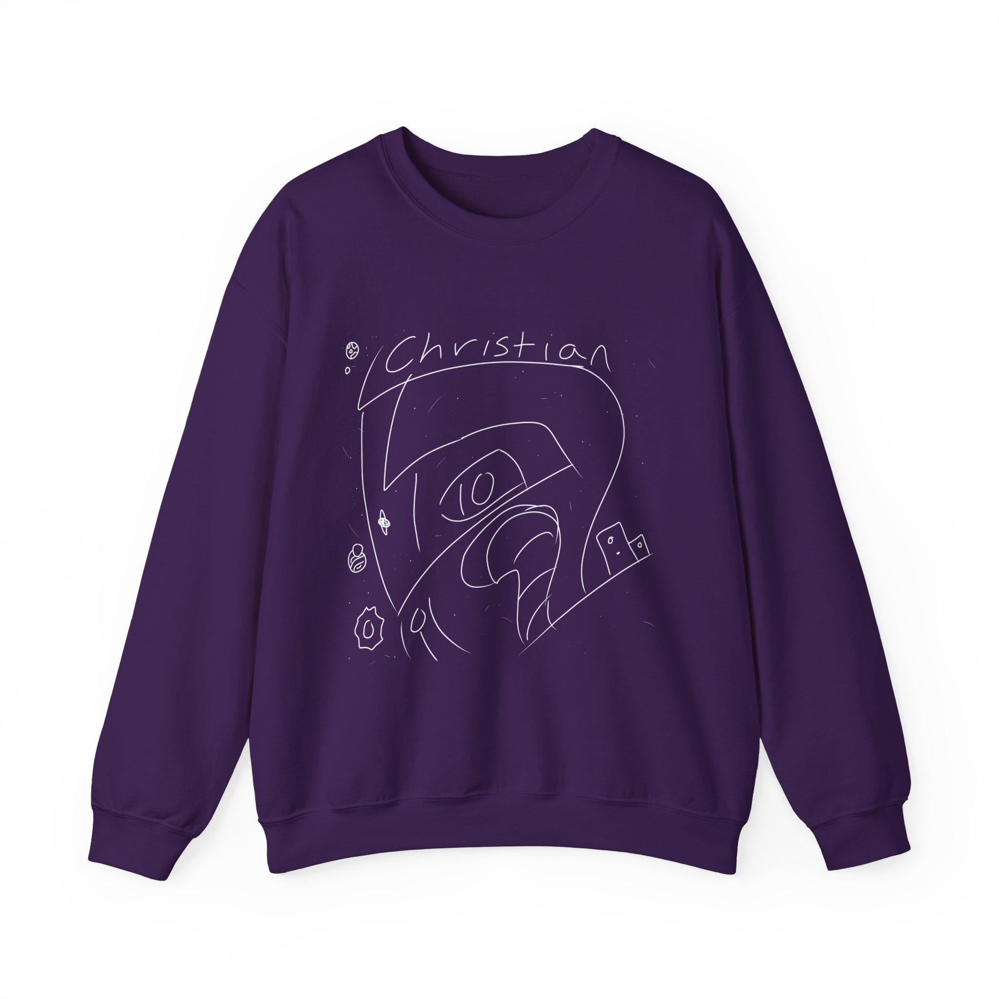 Christian Space Crewneck Sweatshirt product thumbnail image